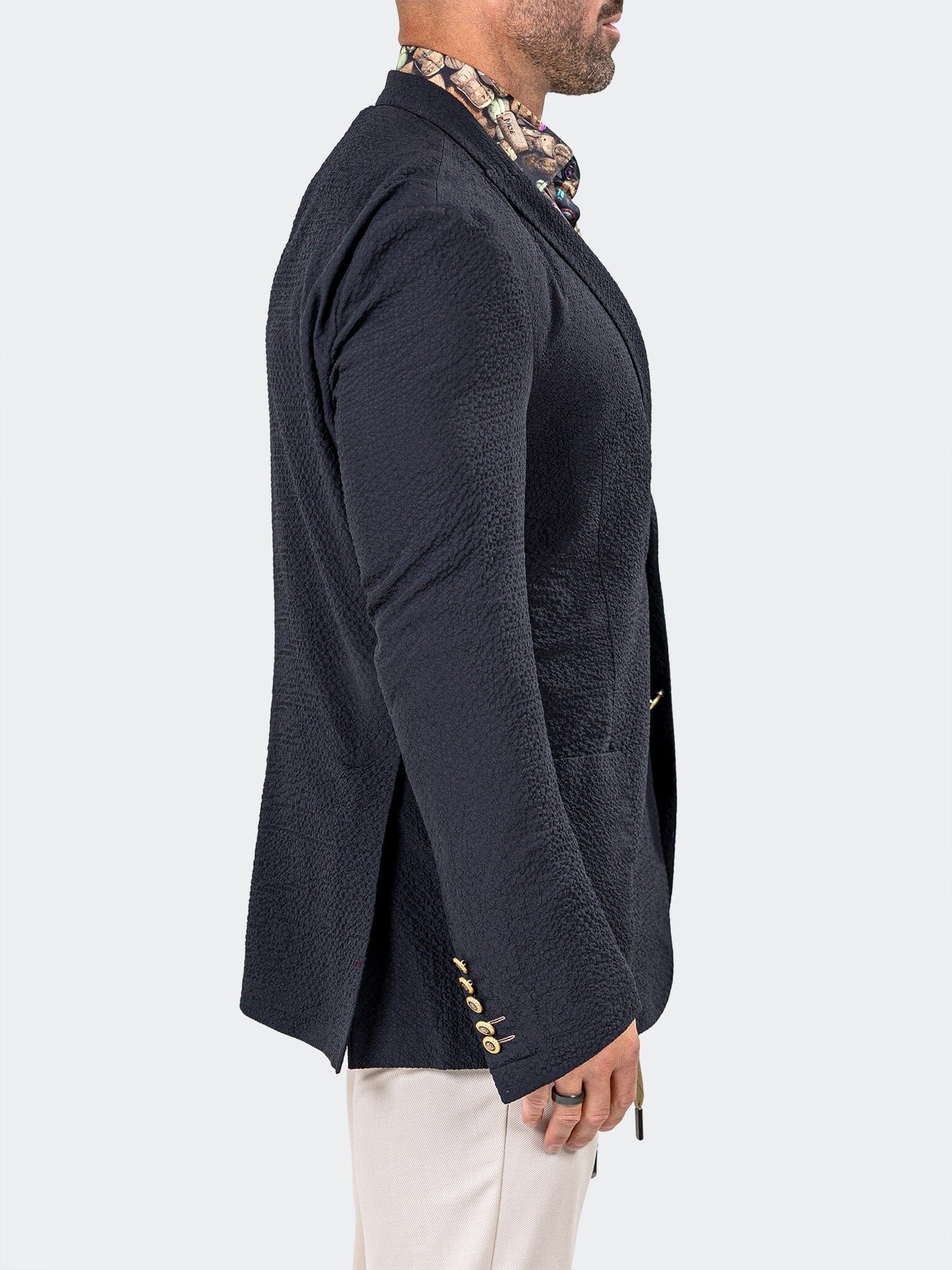 Blazer Uncostructed Marthyr025 Black
