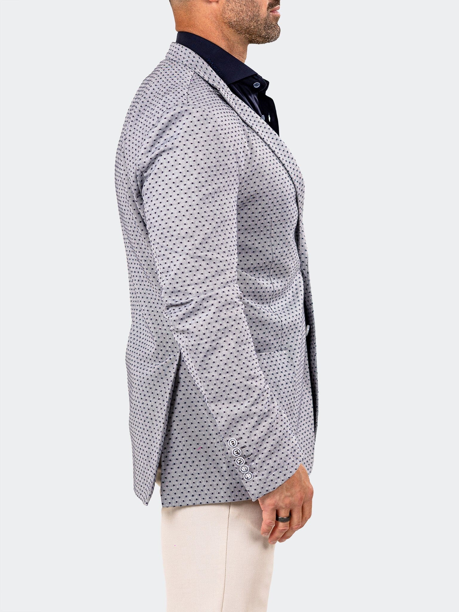 Blazer Uncostructed Marthyr026 Grey