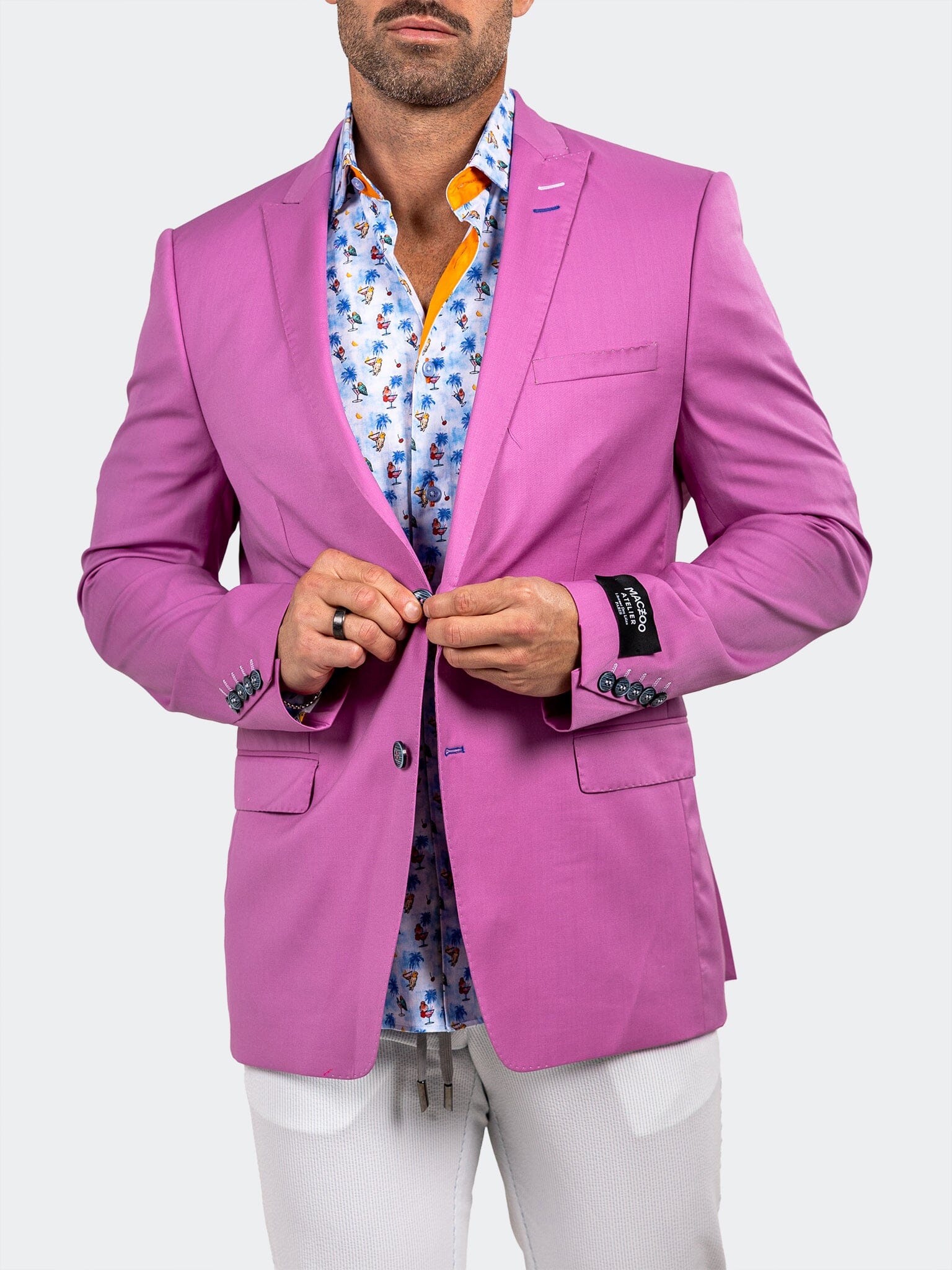 Blazer Descartes Marthyr028 Purple