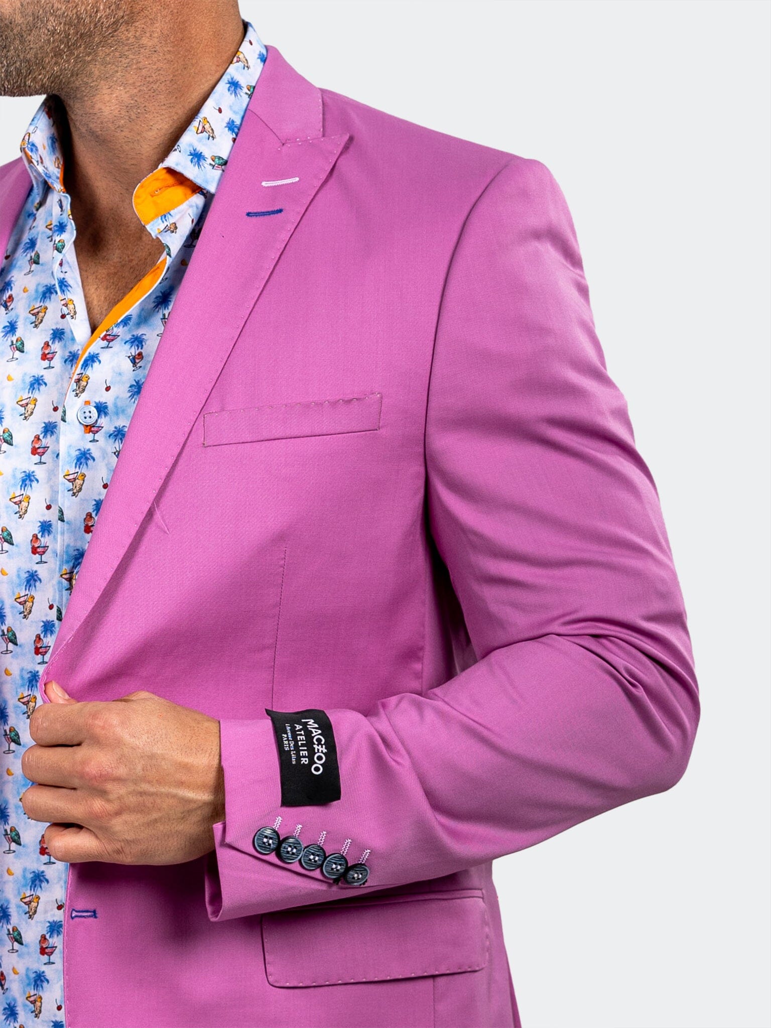 Blazer Descartes Marthyr028 Purple