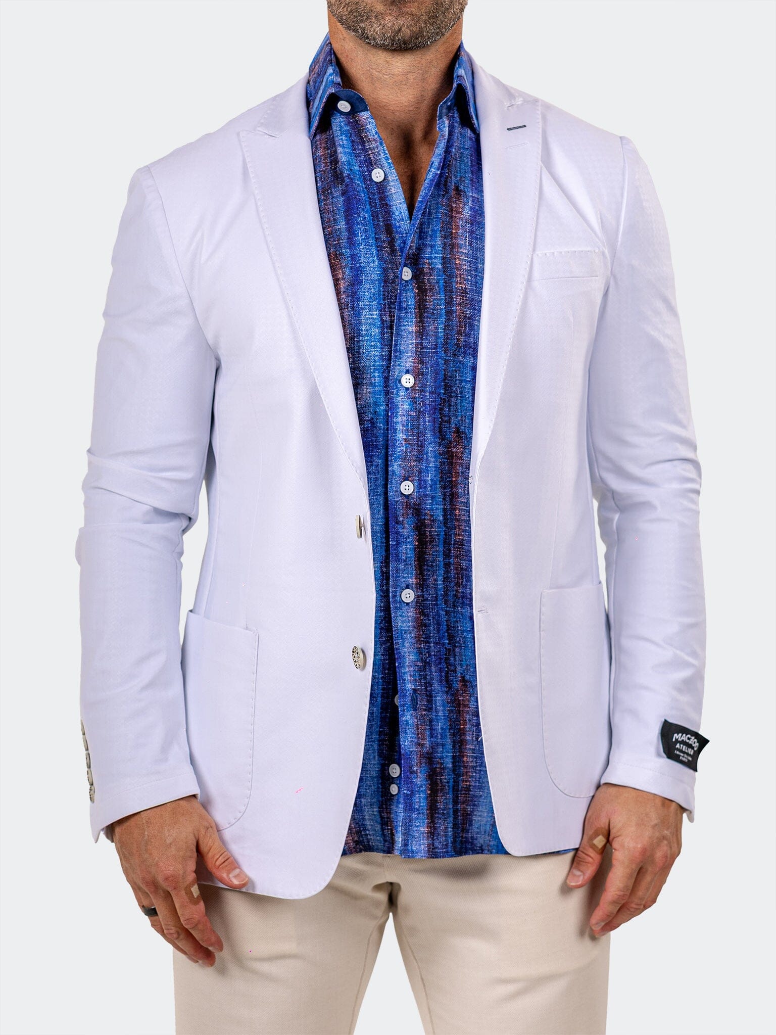 Blazer Uncostructed Marthyr030 White