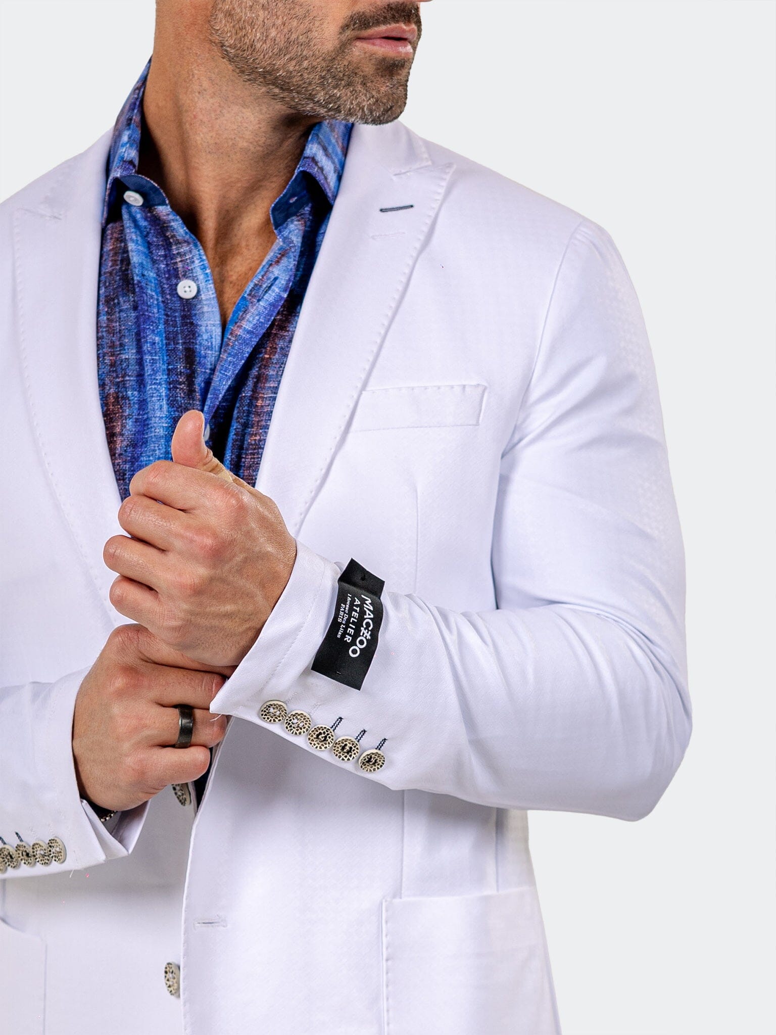 Blazer Uncostructed Marthyr030 White