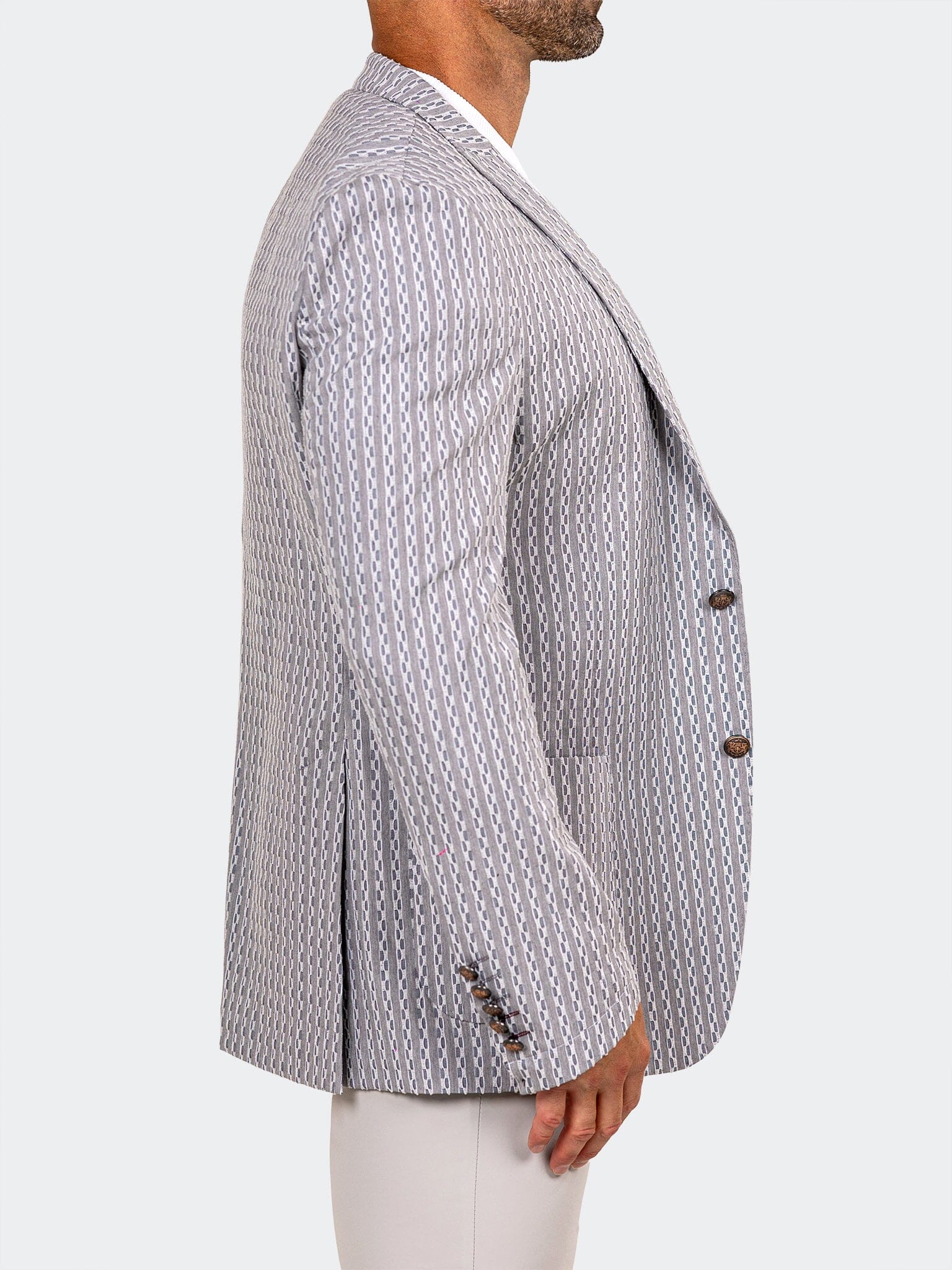 Blazer Uncostructed Marthyr032 Grey