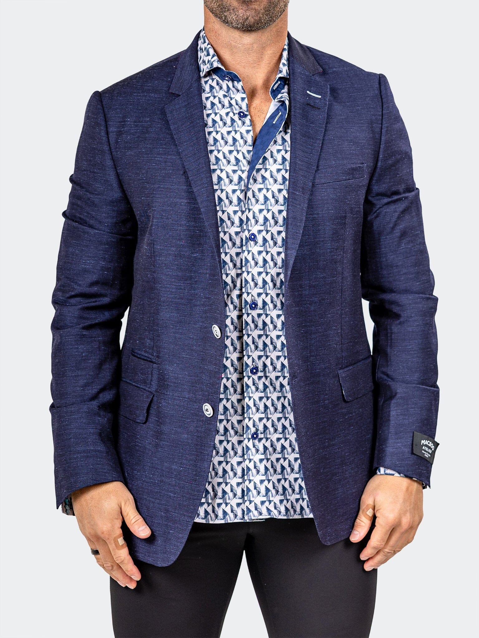 Blazer Socrate Marthyr033 Blue