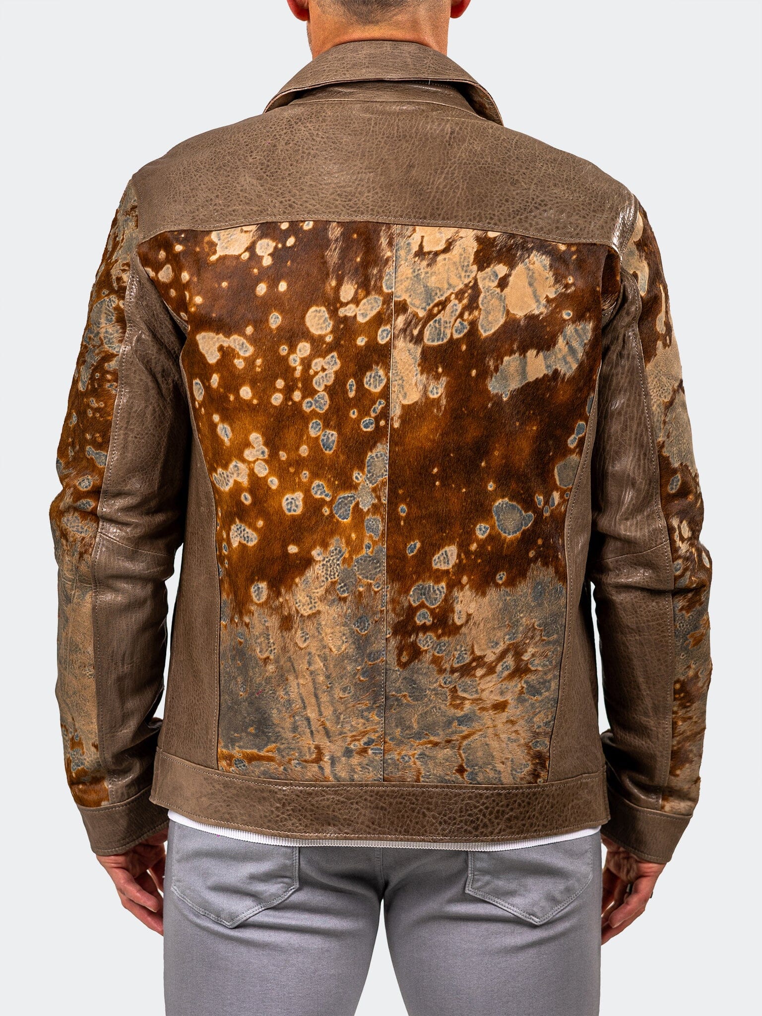 Marthyr Cowhide Brown Jacket