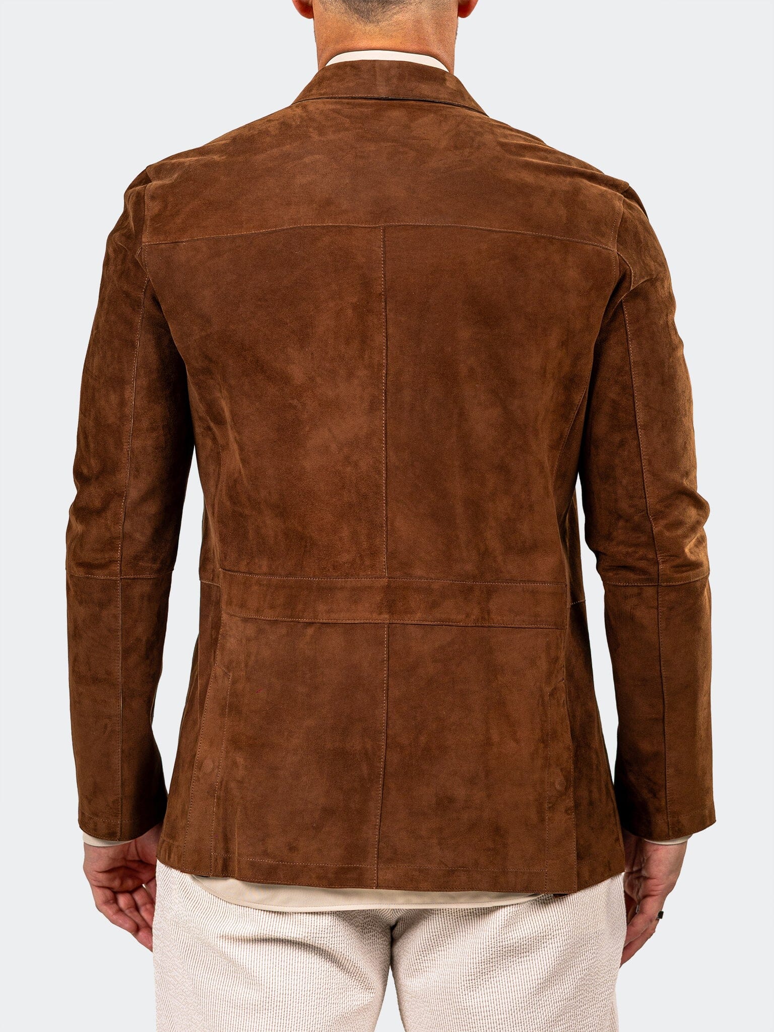 Marthyr Brown Suede Jacket
