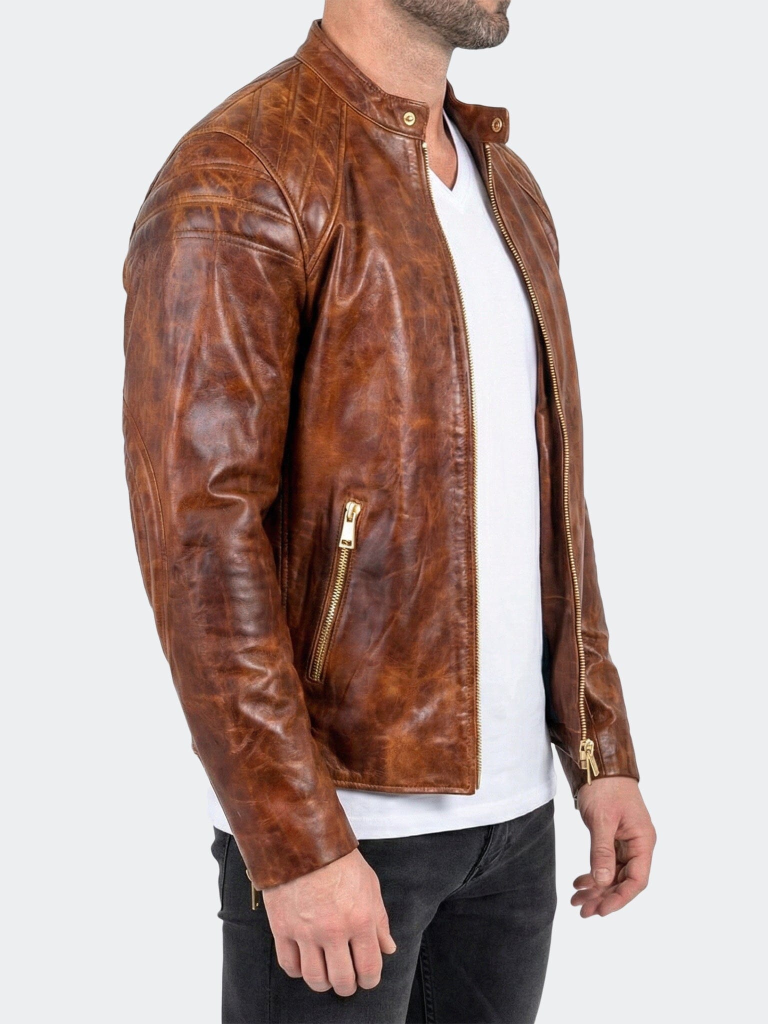 Leather Marthyr029 Brown