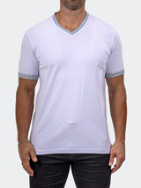 V-neck Edison Marthyr0001 White View-1
