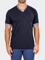 V-neck Edison Marthyr0003 Blue View-1