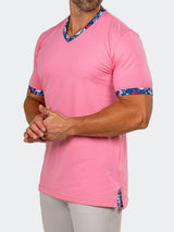 V-neck Edison Marthyr0010 Pink View-2