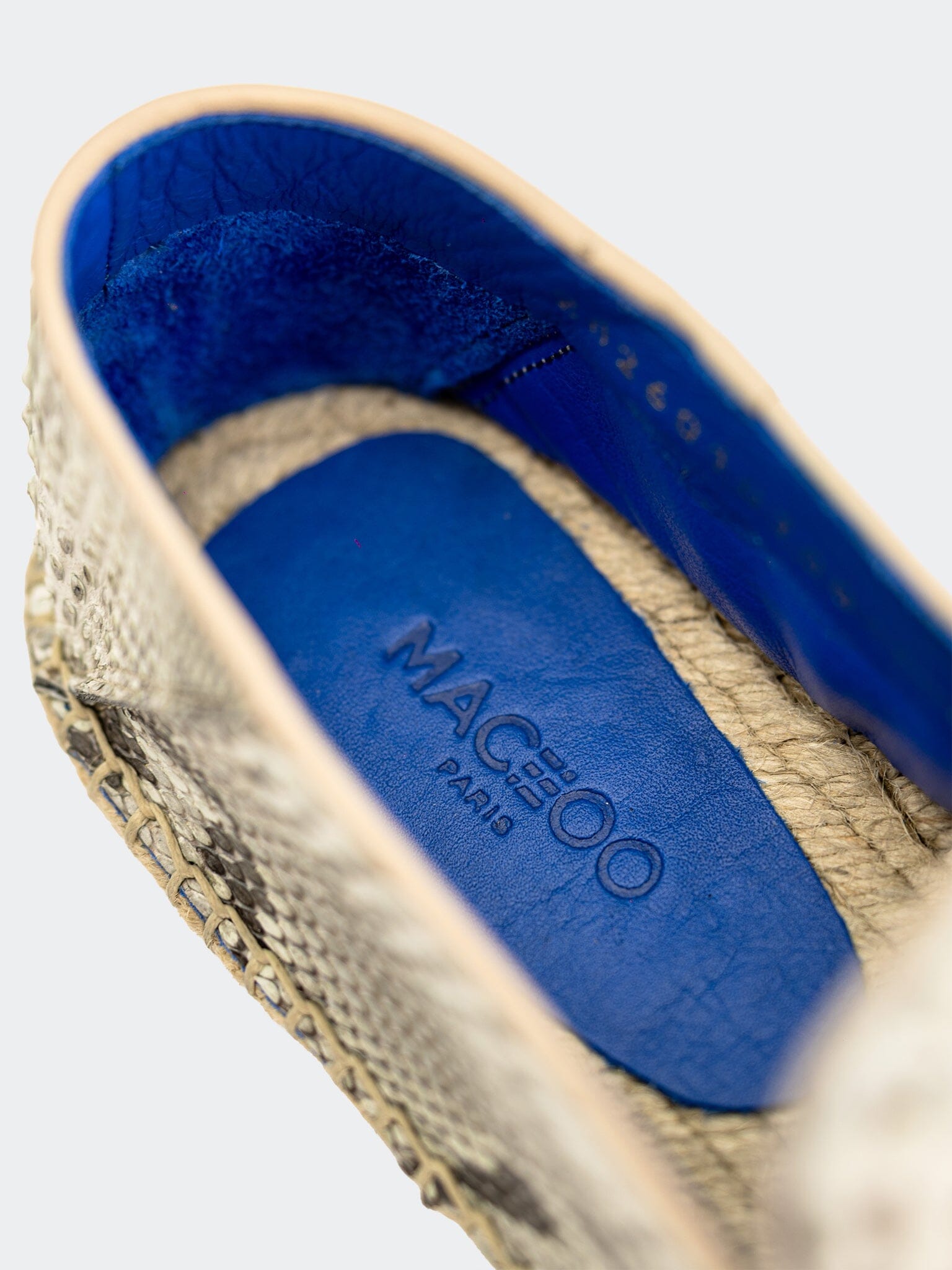 Casual Marthyr Snakeskin Shoe