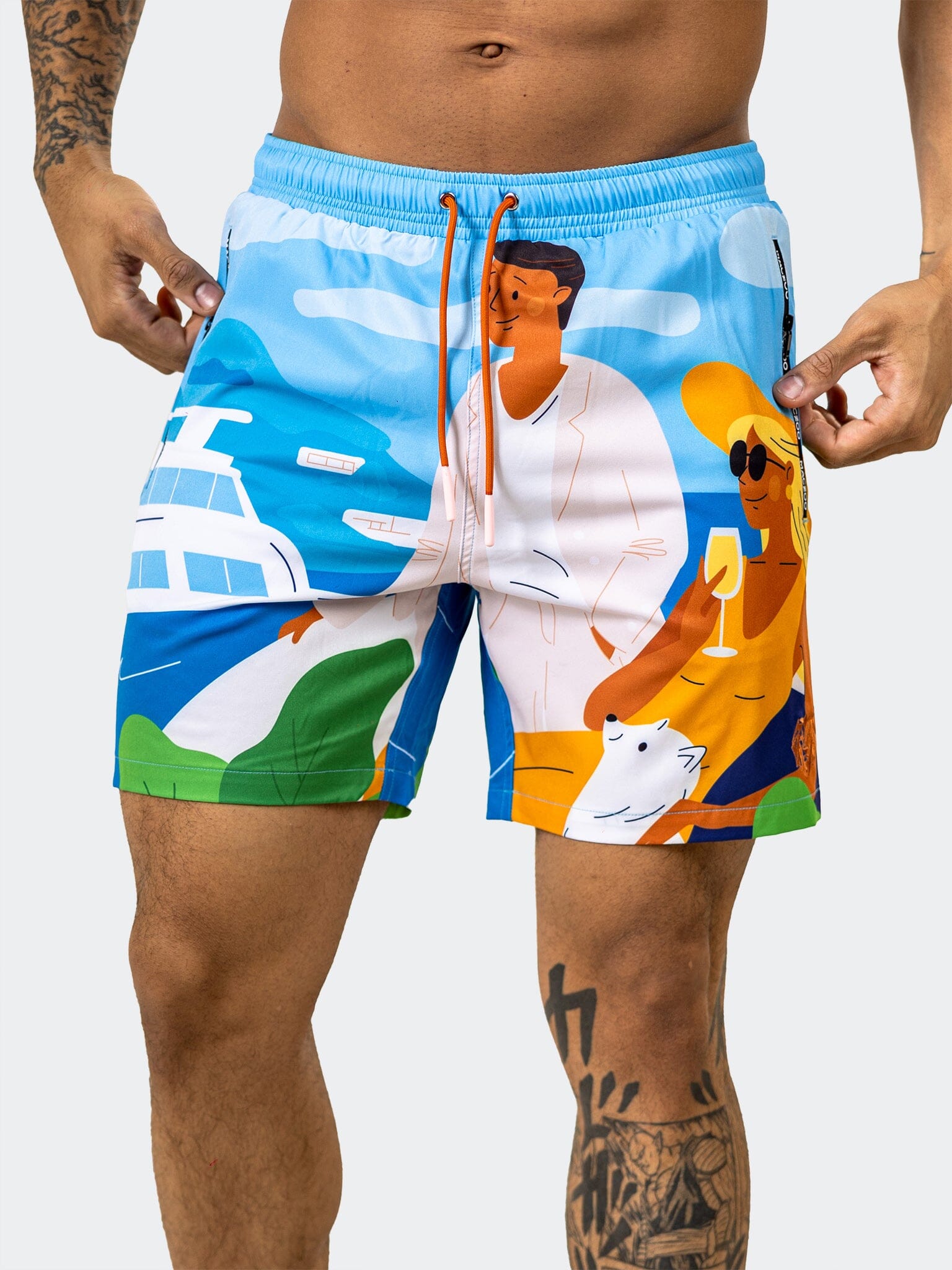 Swim Marthyr0448 Blue
