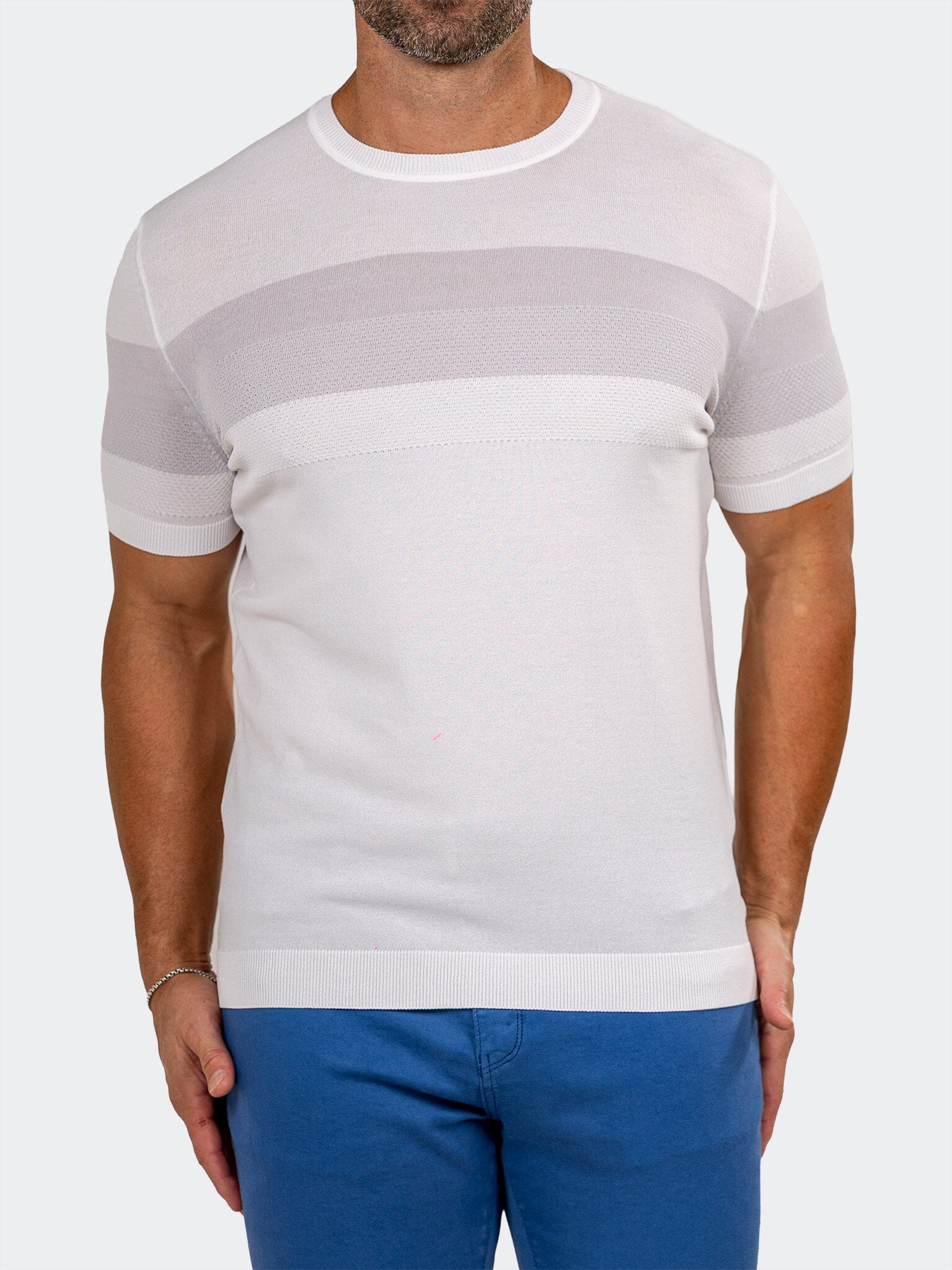 Polo KnittedMarthyr003 White