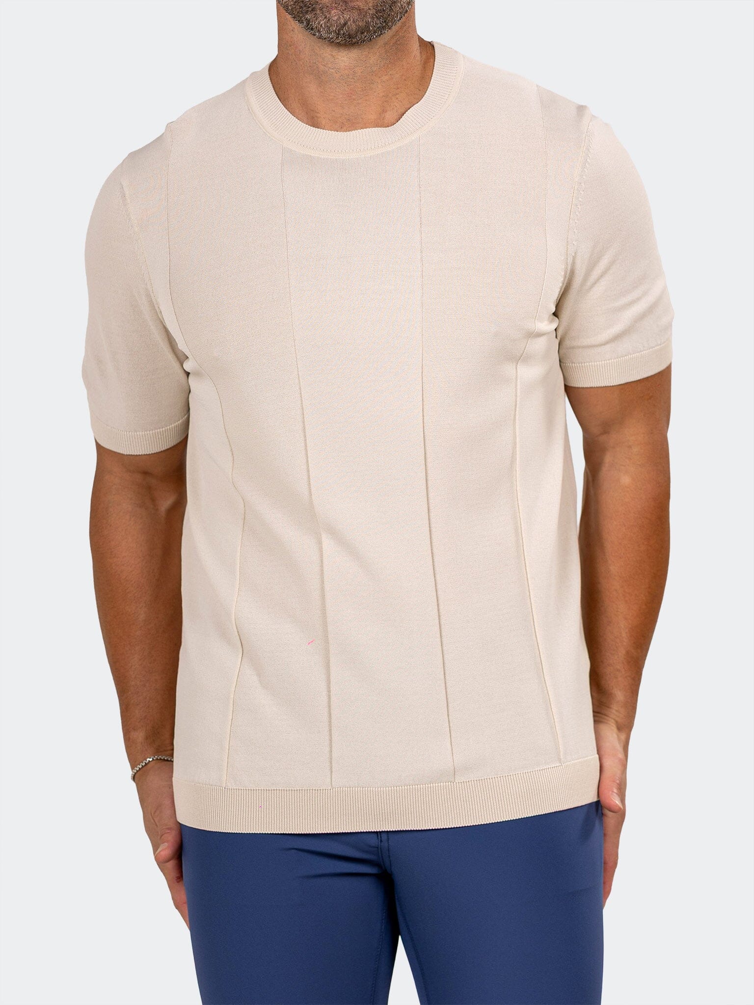 Knitted Marthyr Cream Sweater