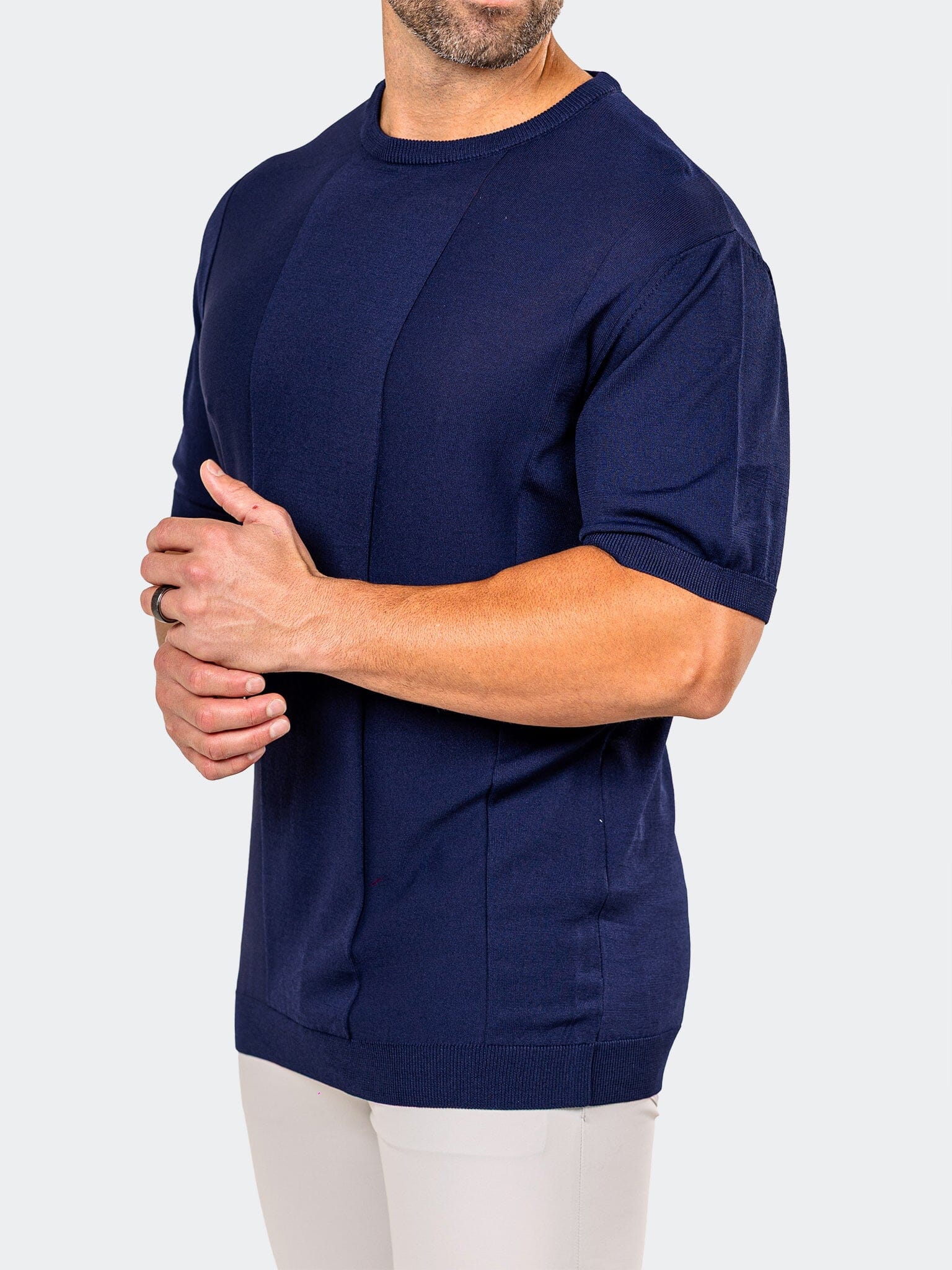 Polo KnittedMarthyr008 Blue