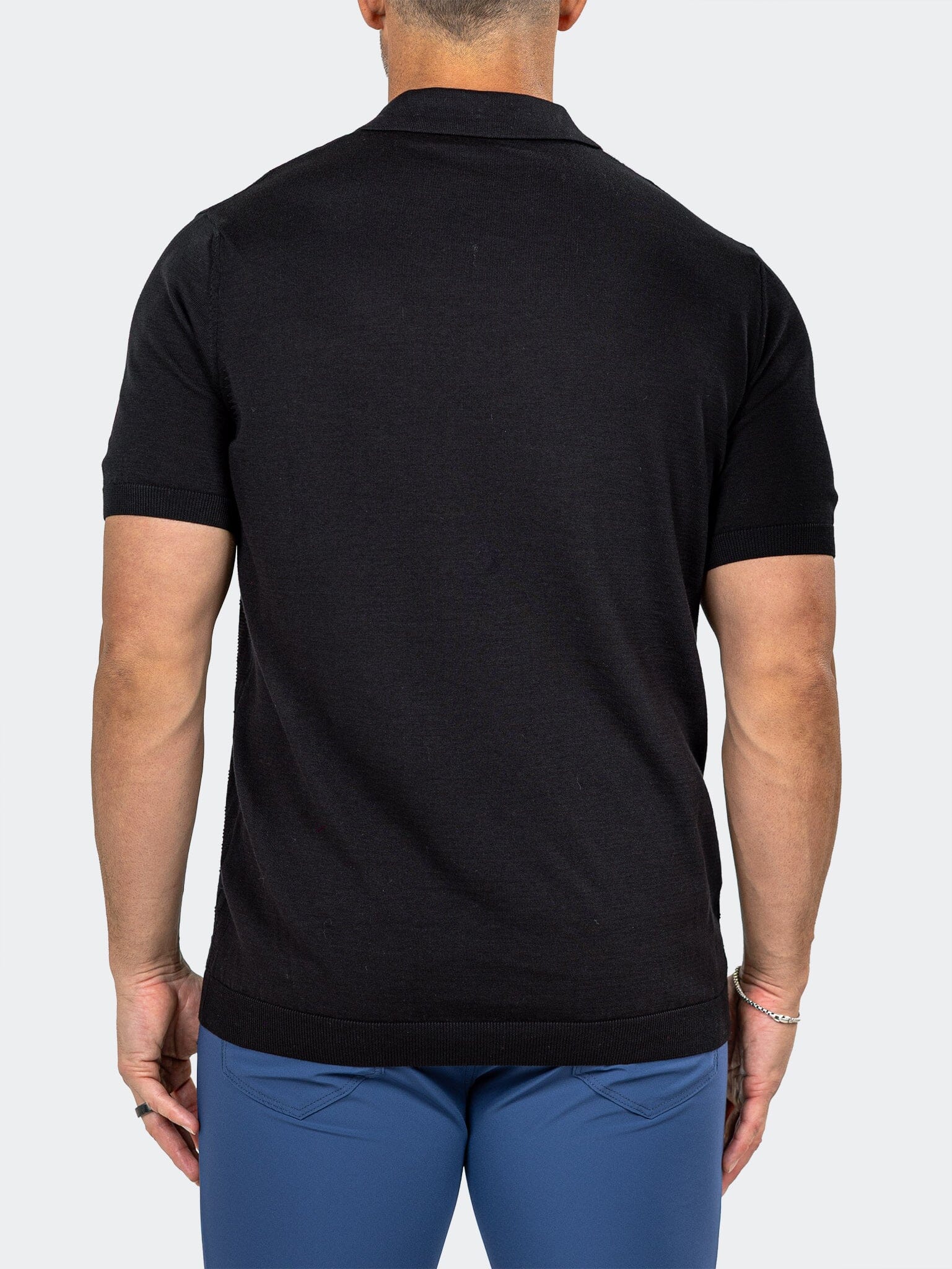 Polo KnittedMarthyr013 Black