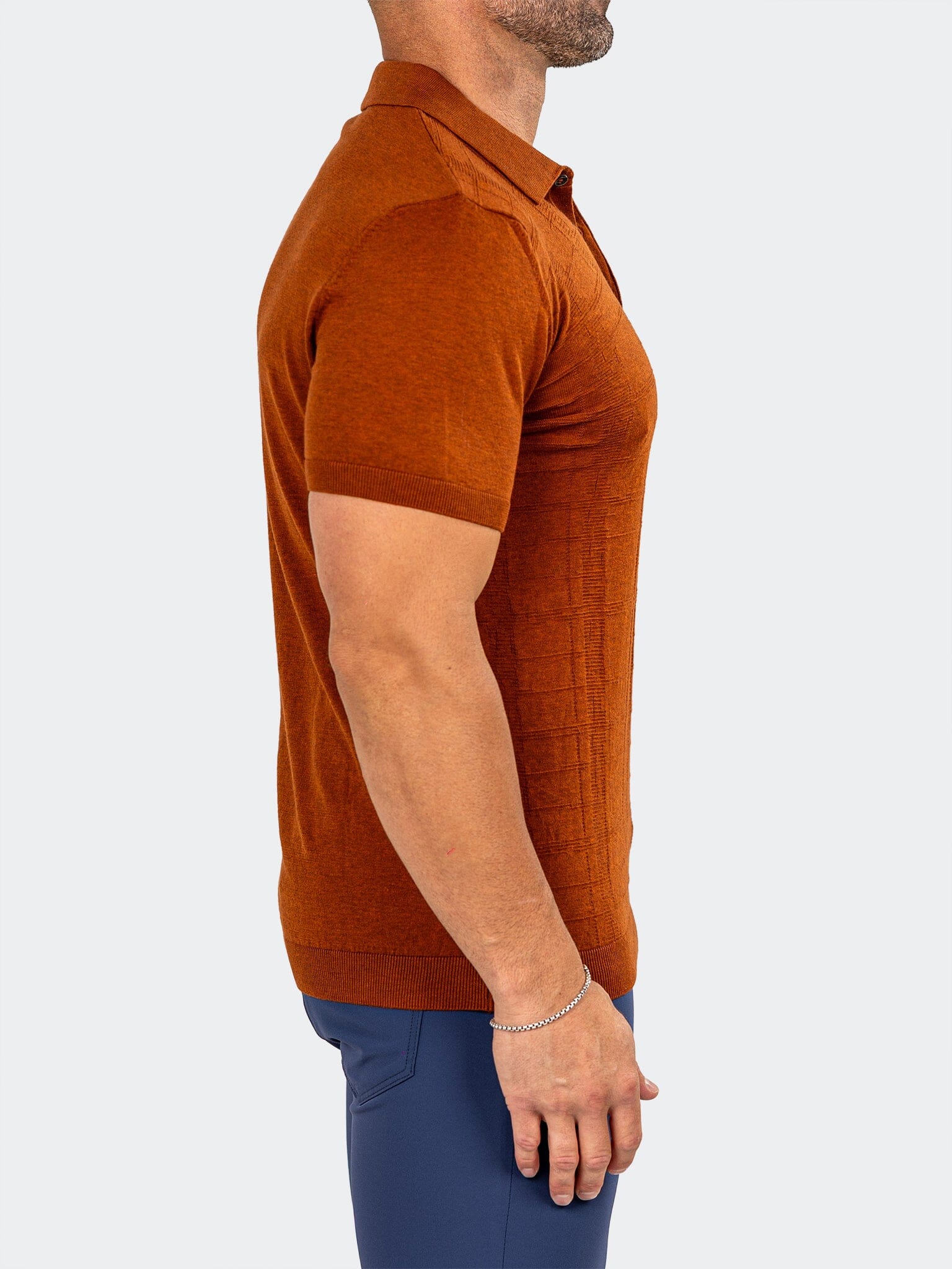 Polo KnittedMarthyr019 Brown