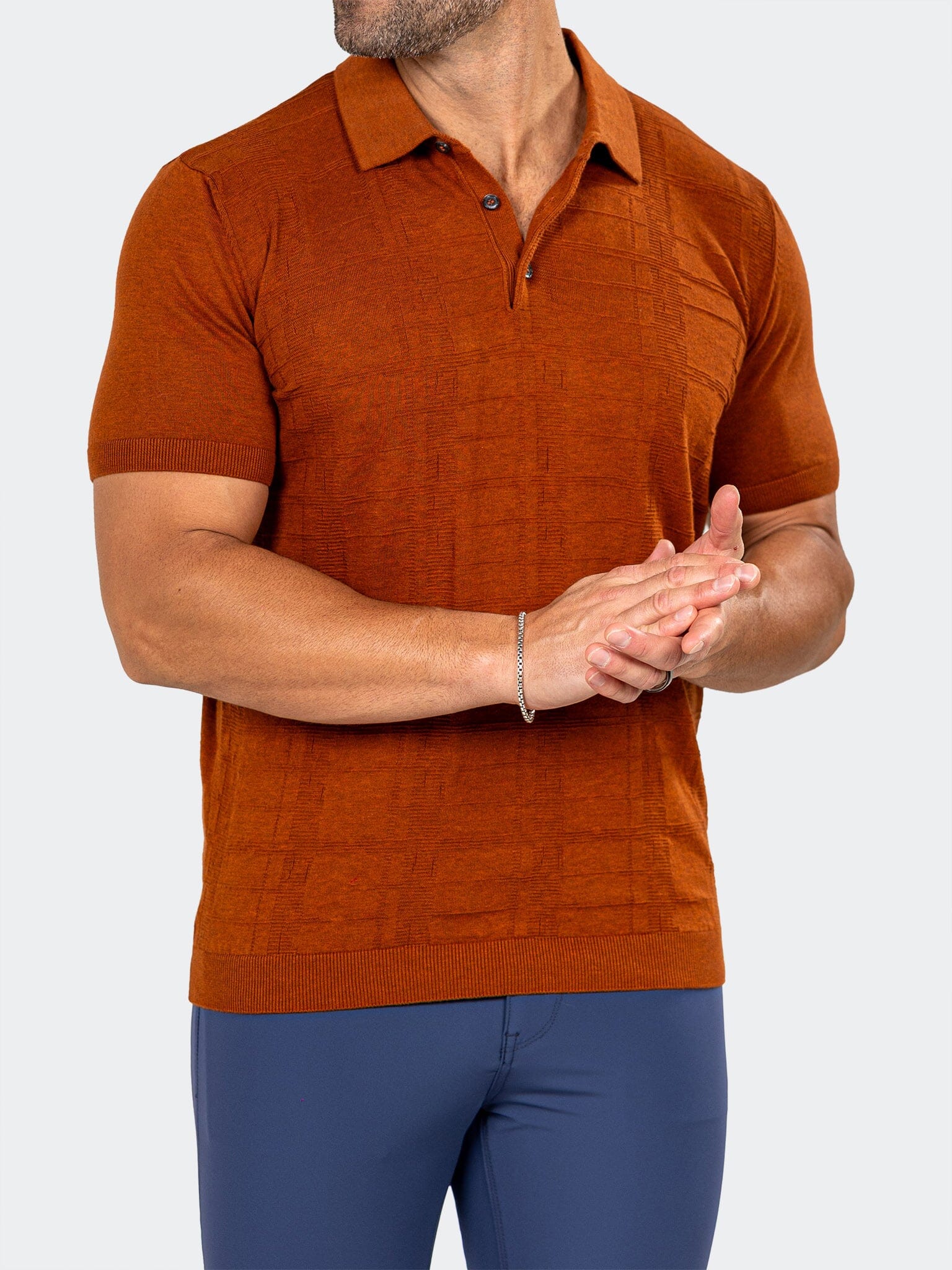 Polo KnittedMarthyr019 Brown