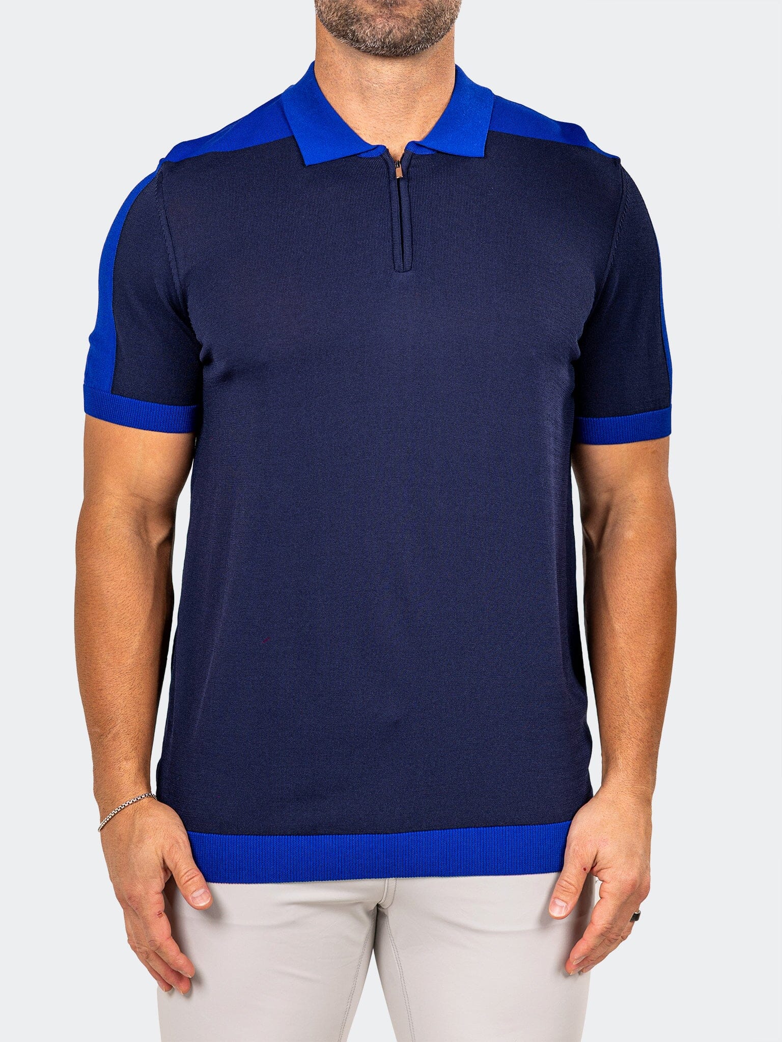 Polo KnittedMarthyr034 Blue