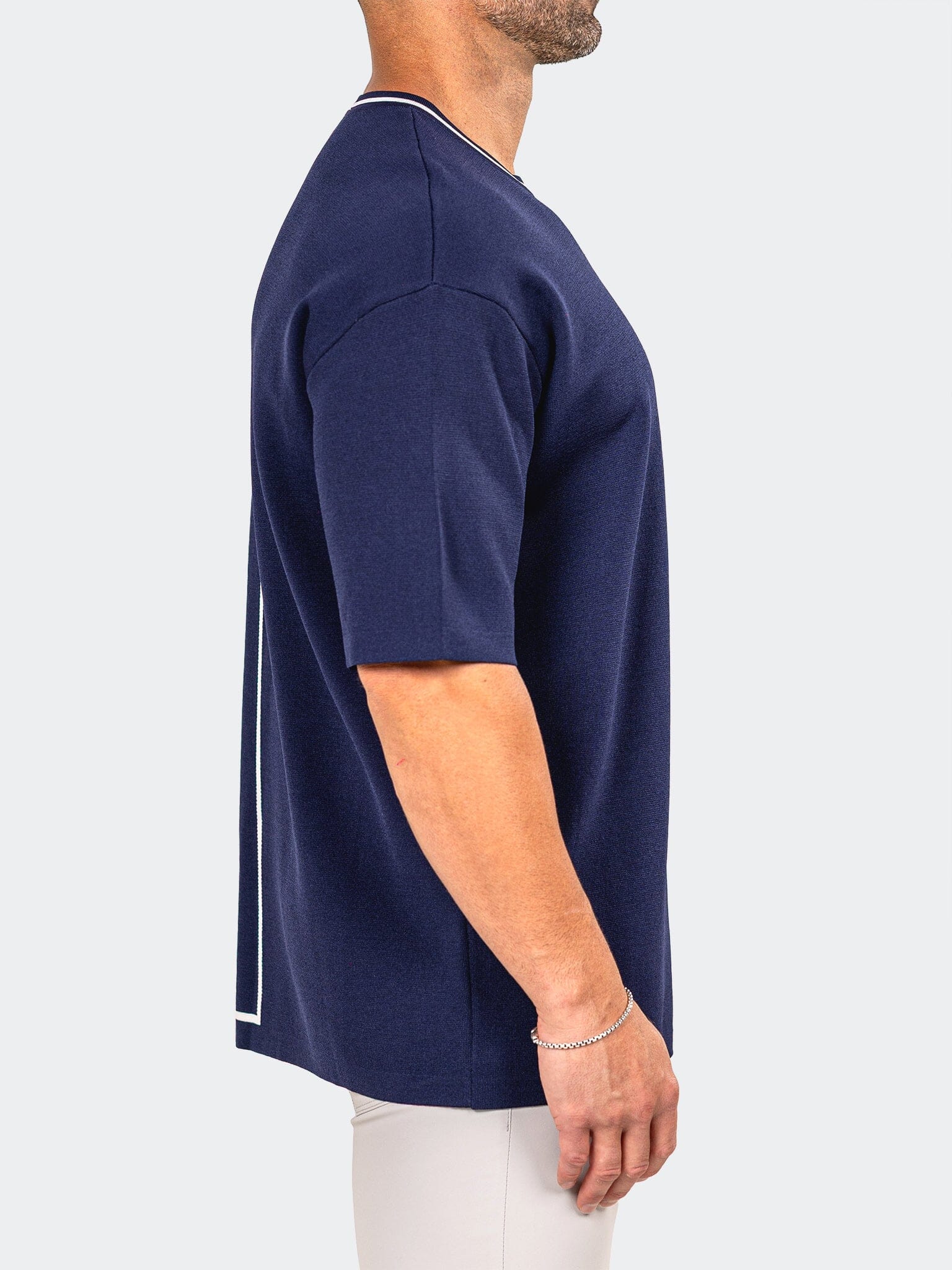 Polo KnittedMarthyr044 Blue