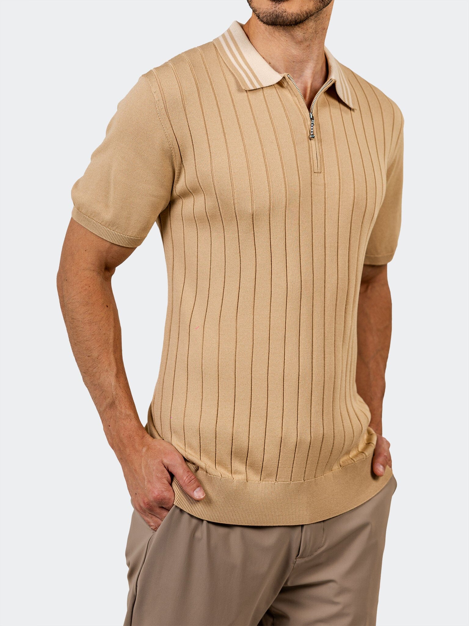 Sweater  KnittedMarthyr0054 Brown
