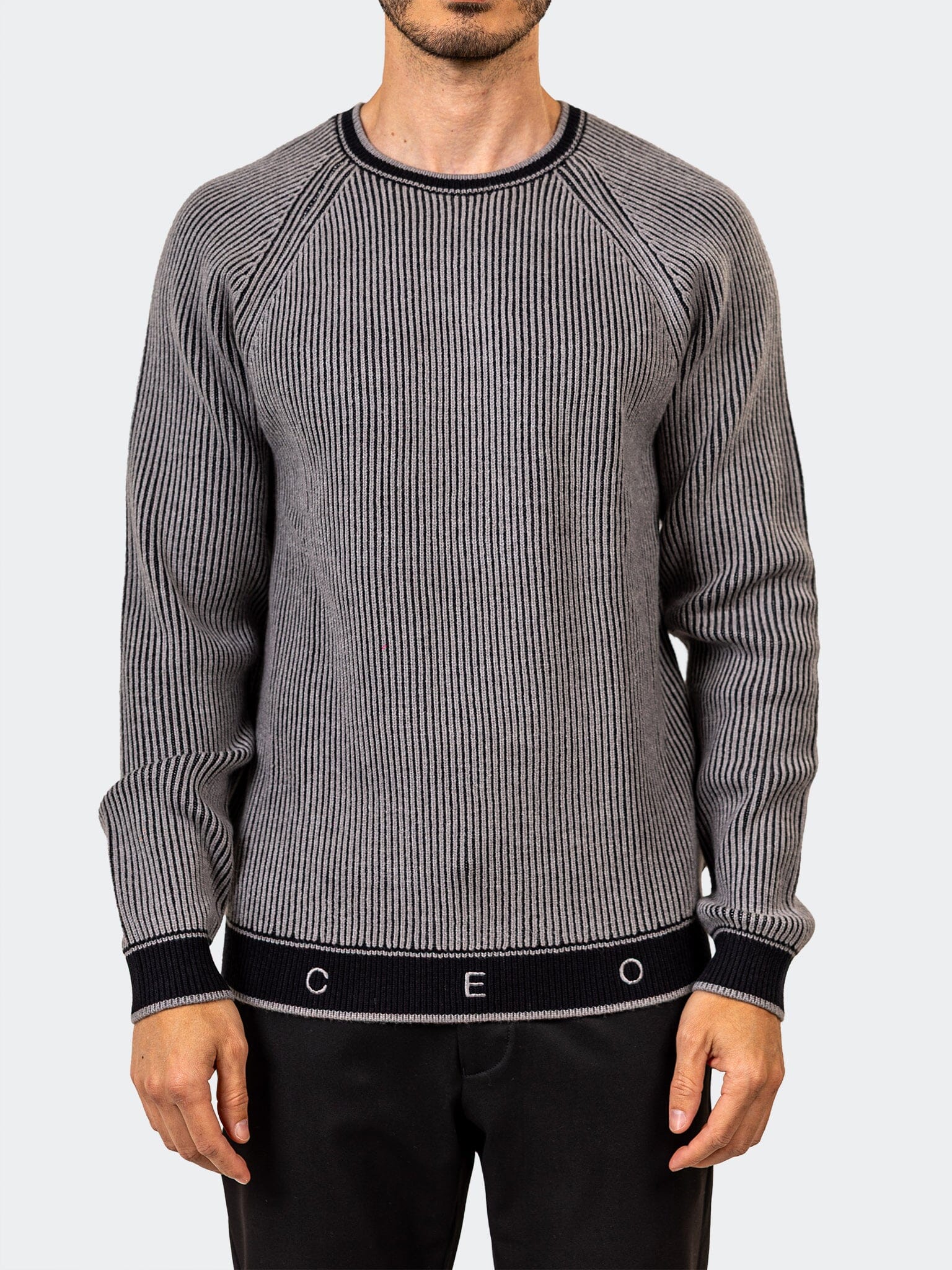 Sweater  KnittedMarthyr0061 Black