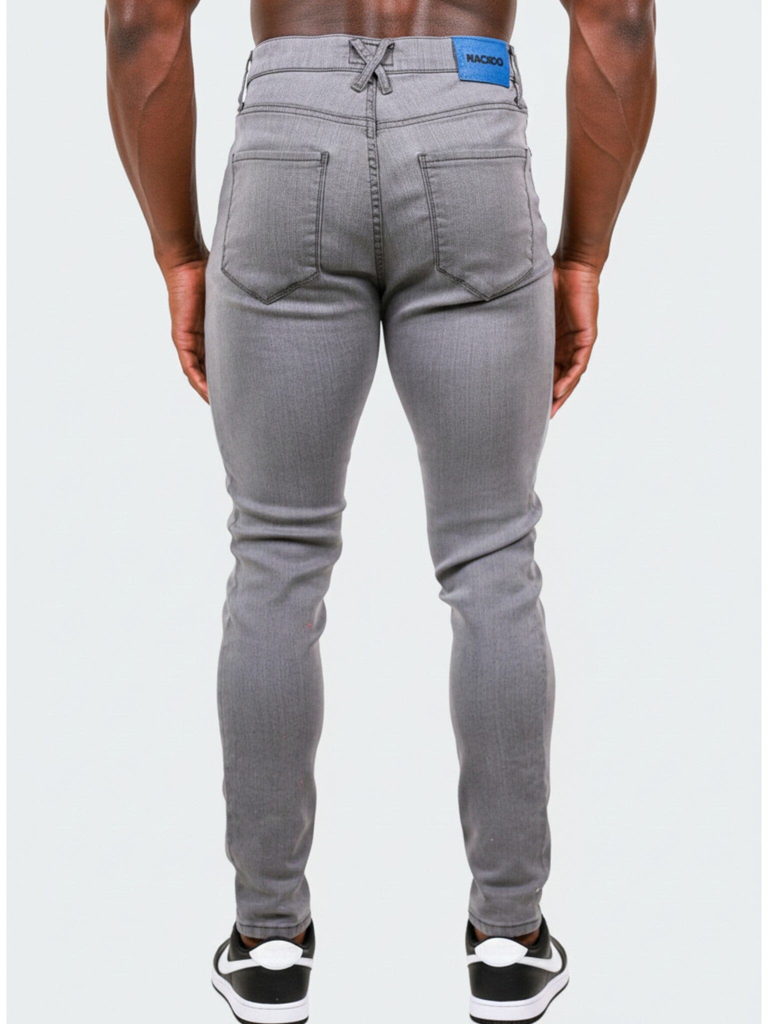 Marthyr Light Grey Slim Jeans