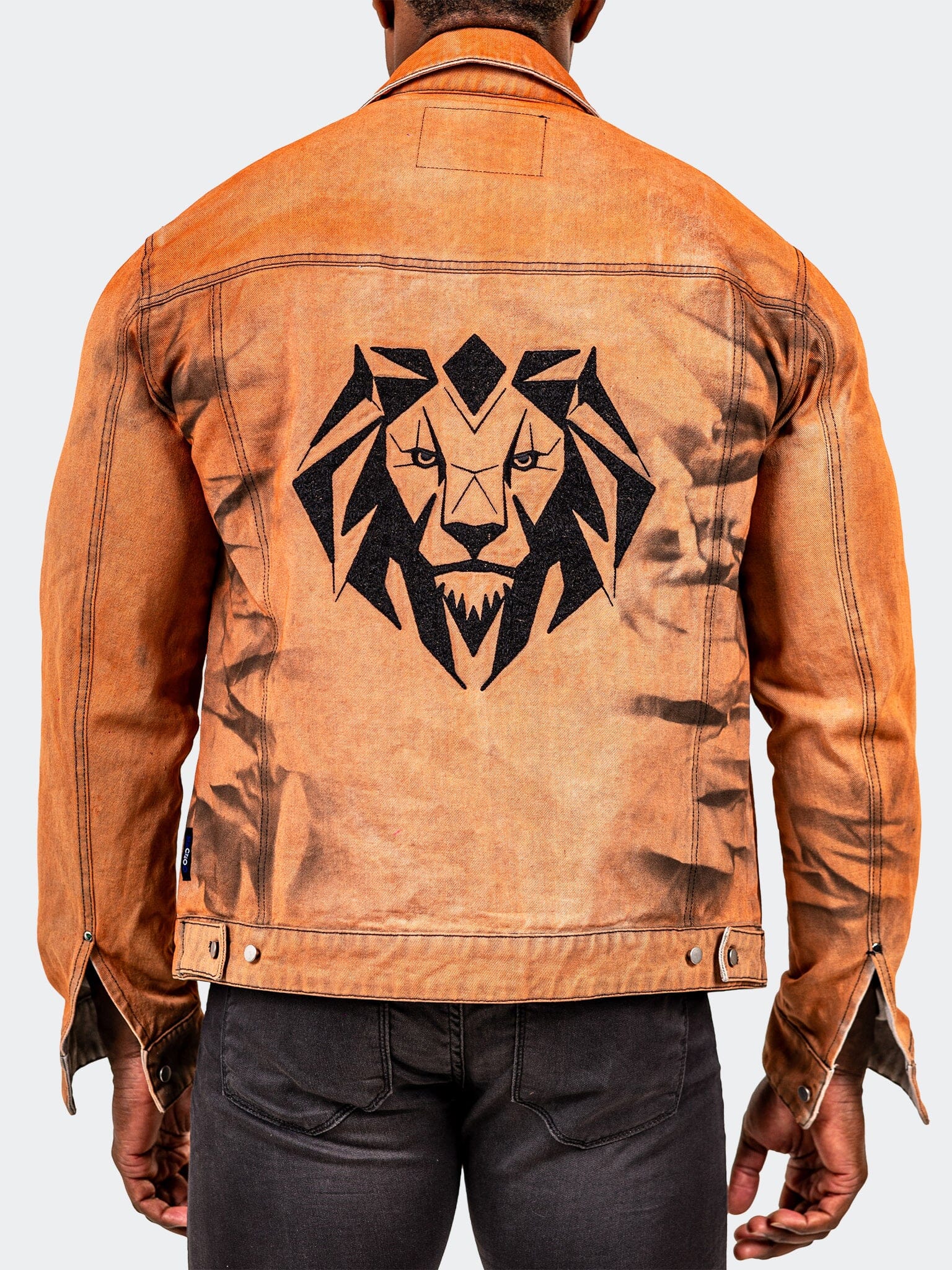 Denim JacketMarthyr018 Orange