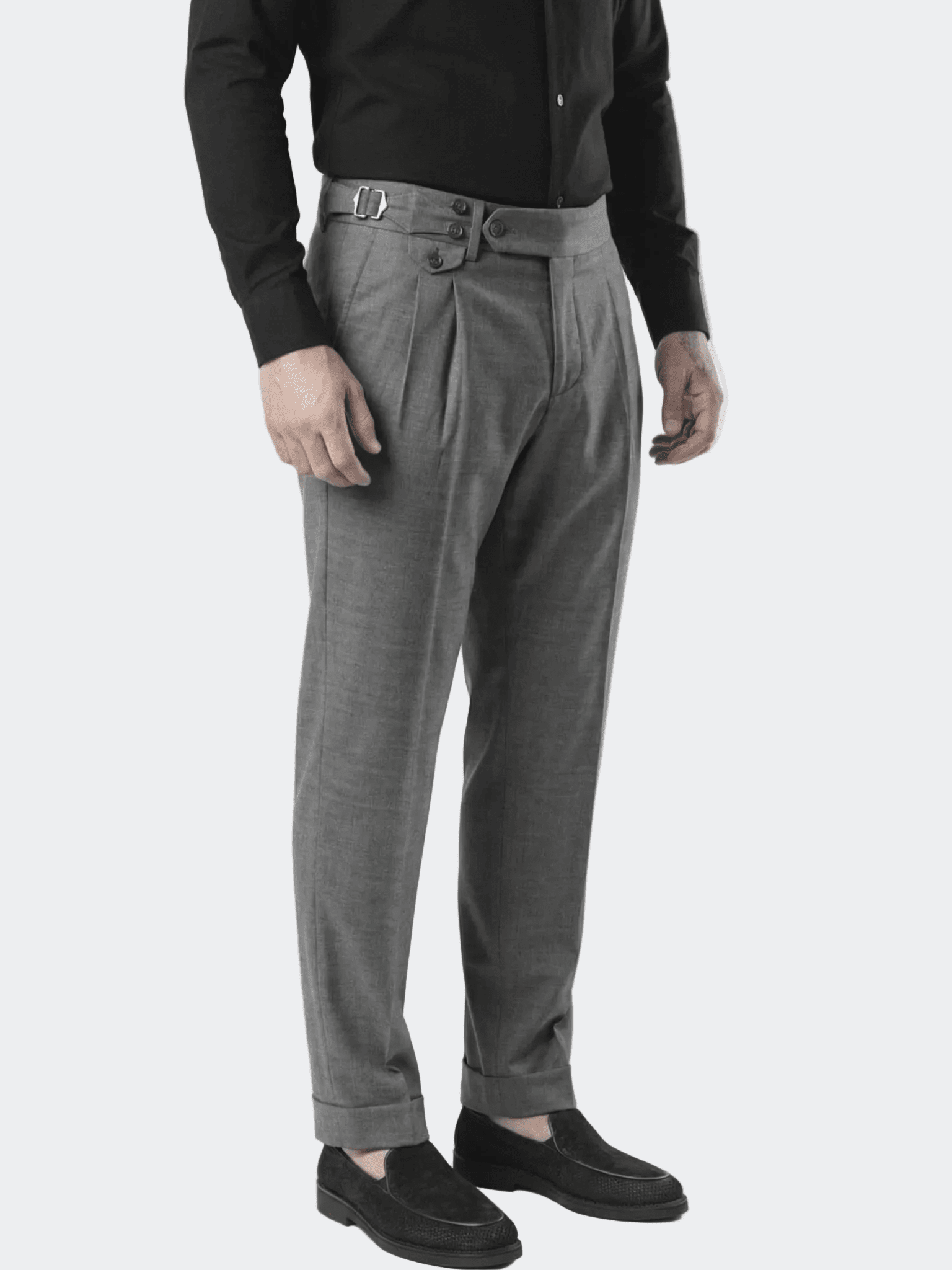 Marthyr Grey Dress Pants