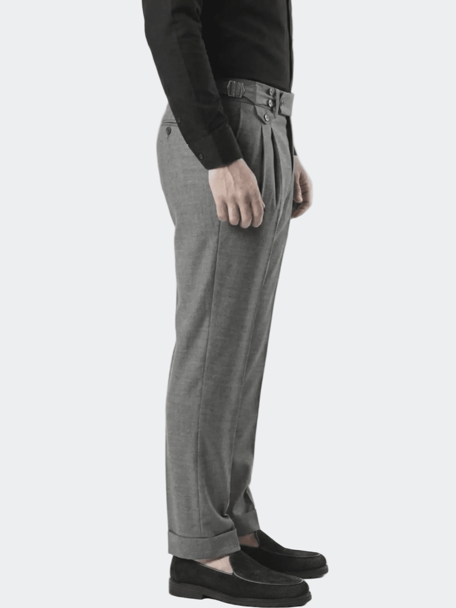 Marthyr Grey Dress Pants