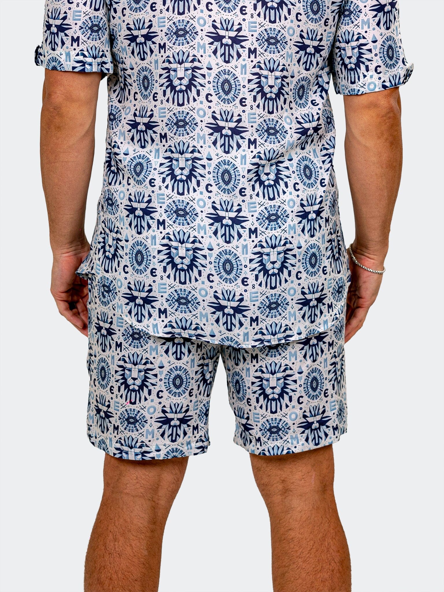 Marthyr Blue Lion Shorts