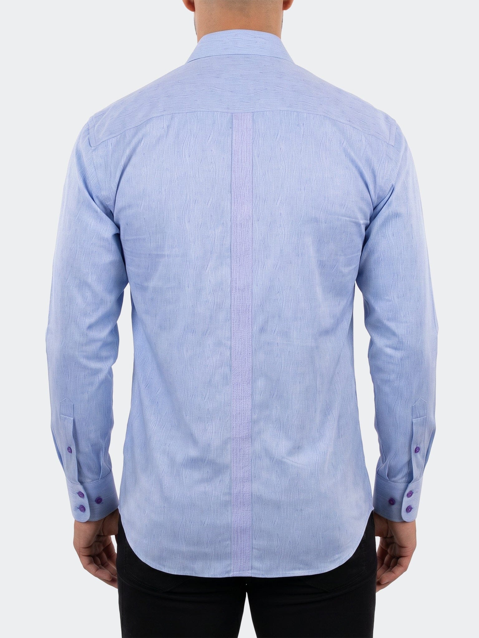 General Dress Shirt LS Woven Unknown0011 Blue