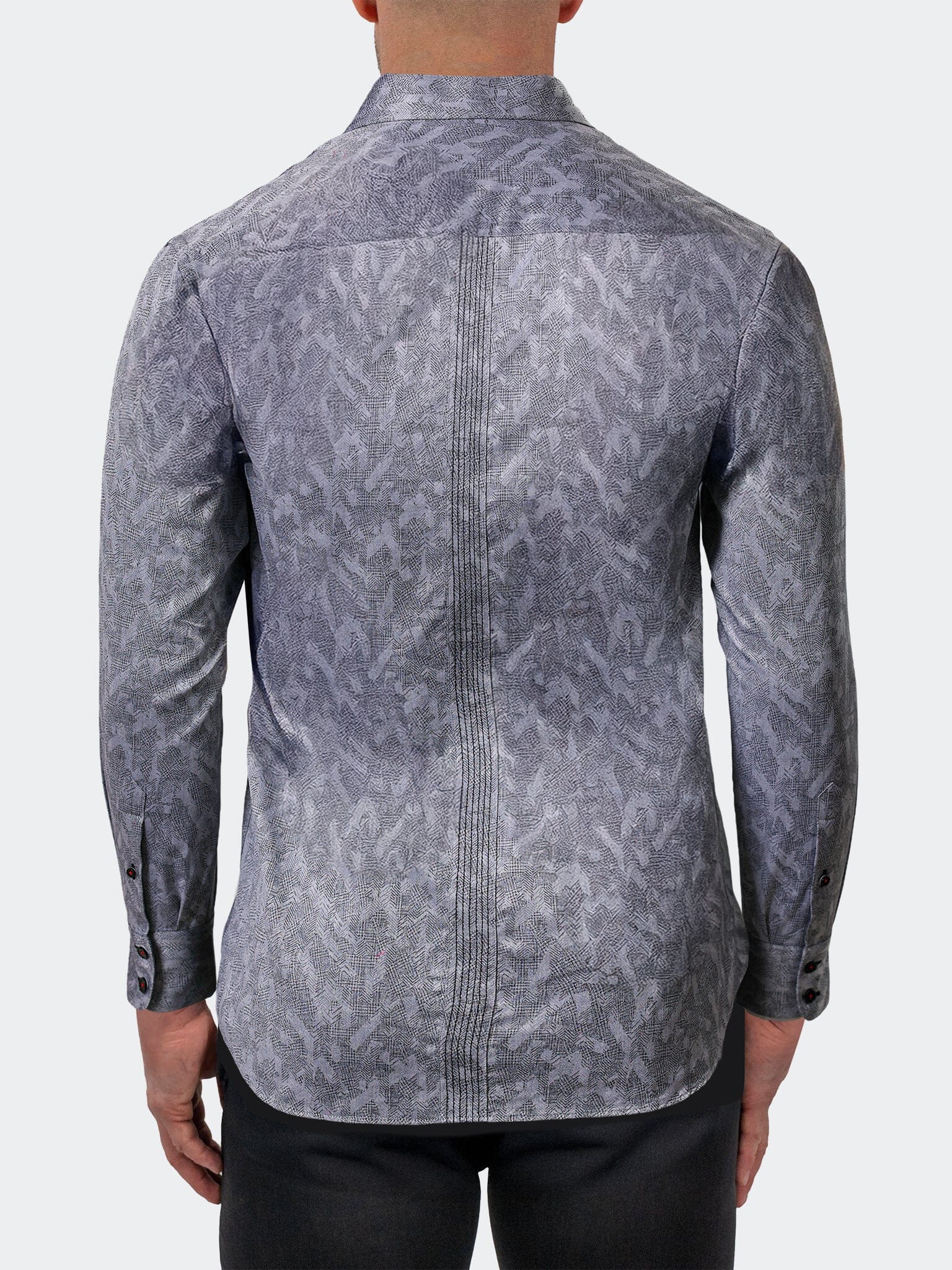General Dress Shirt LS Woven Unknown0012 Grey