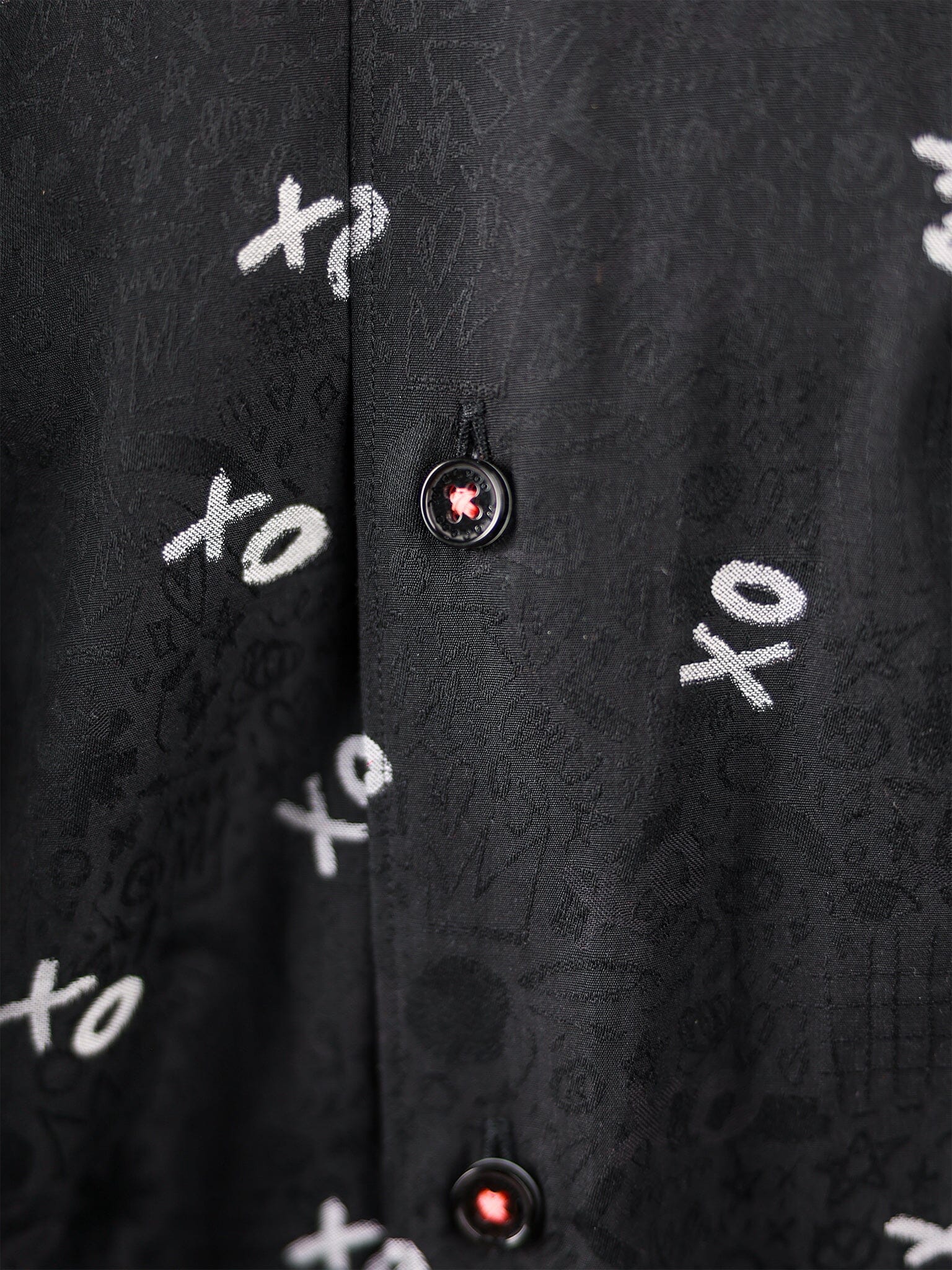 Fibonacci Dress Shirt LS Woven Unknown0050 Black