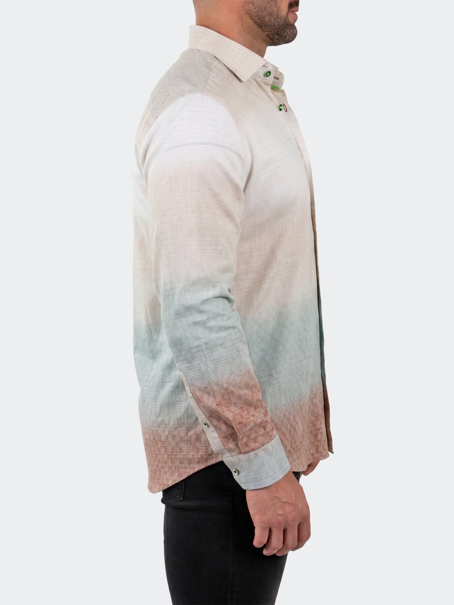 Fibonacci Dress Shirt LS Woven Unknown0067 Multi