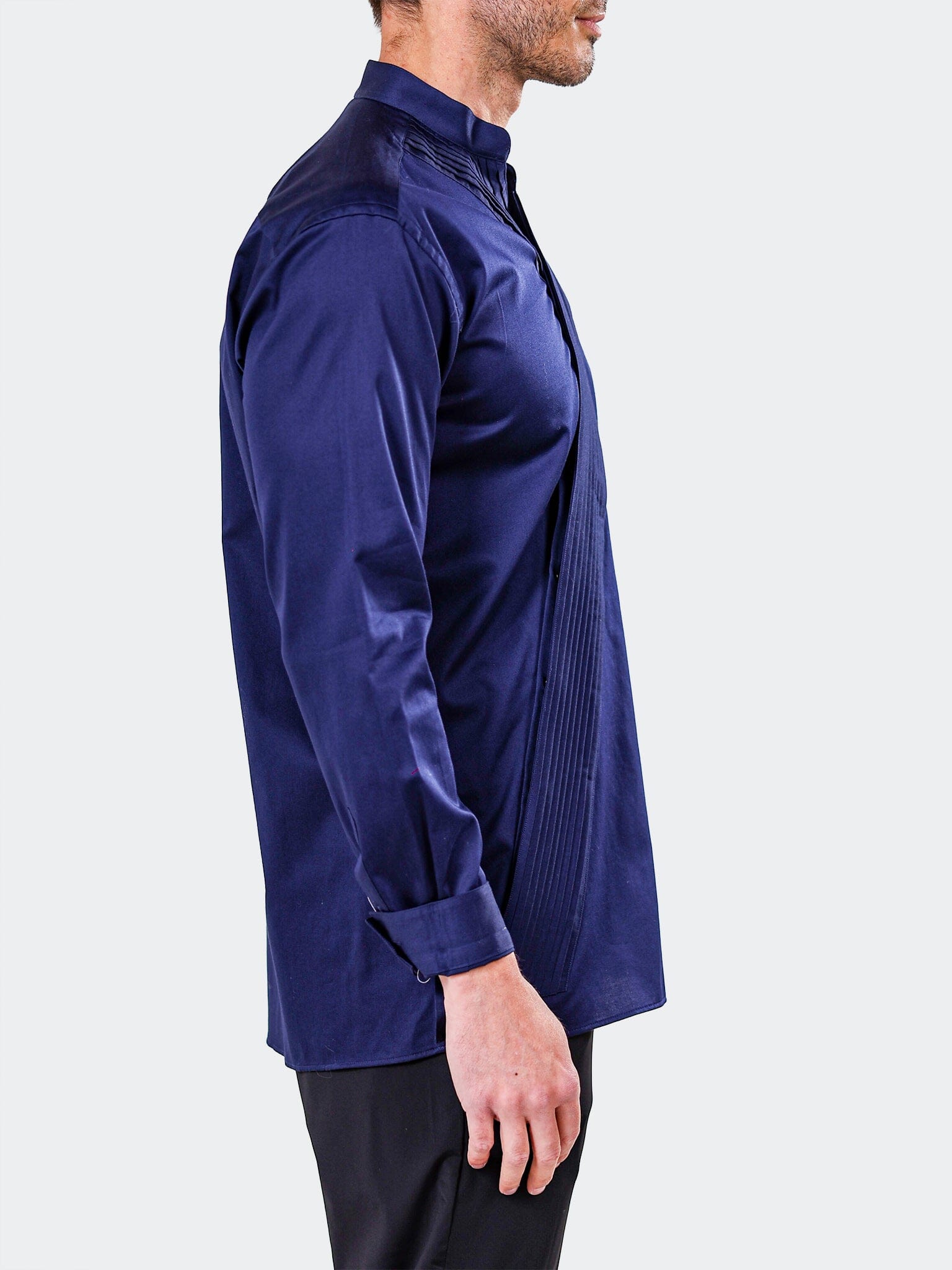 Kymono Dress Shirt LS Woven Unknown0114 Blue