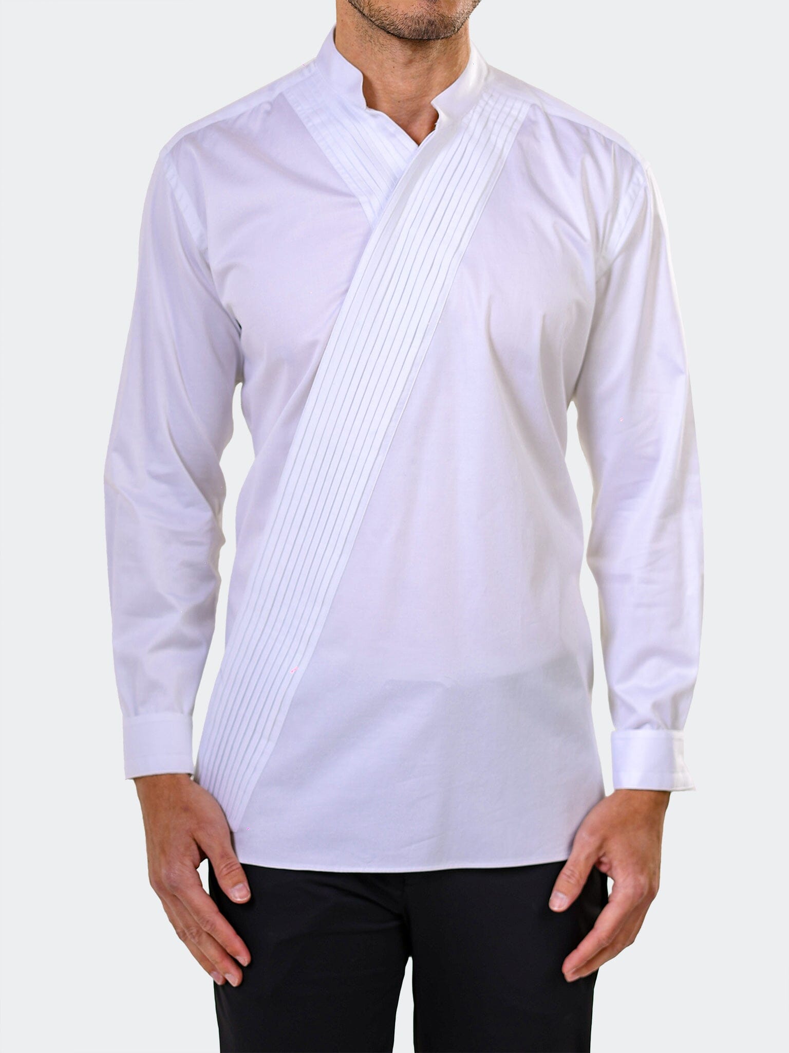 Kymono Dress Shirt LS Woven Unknown0116 White