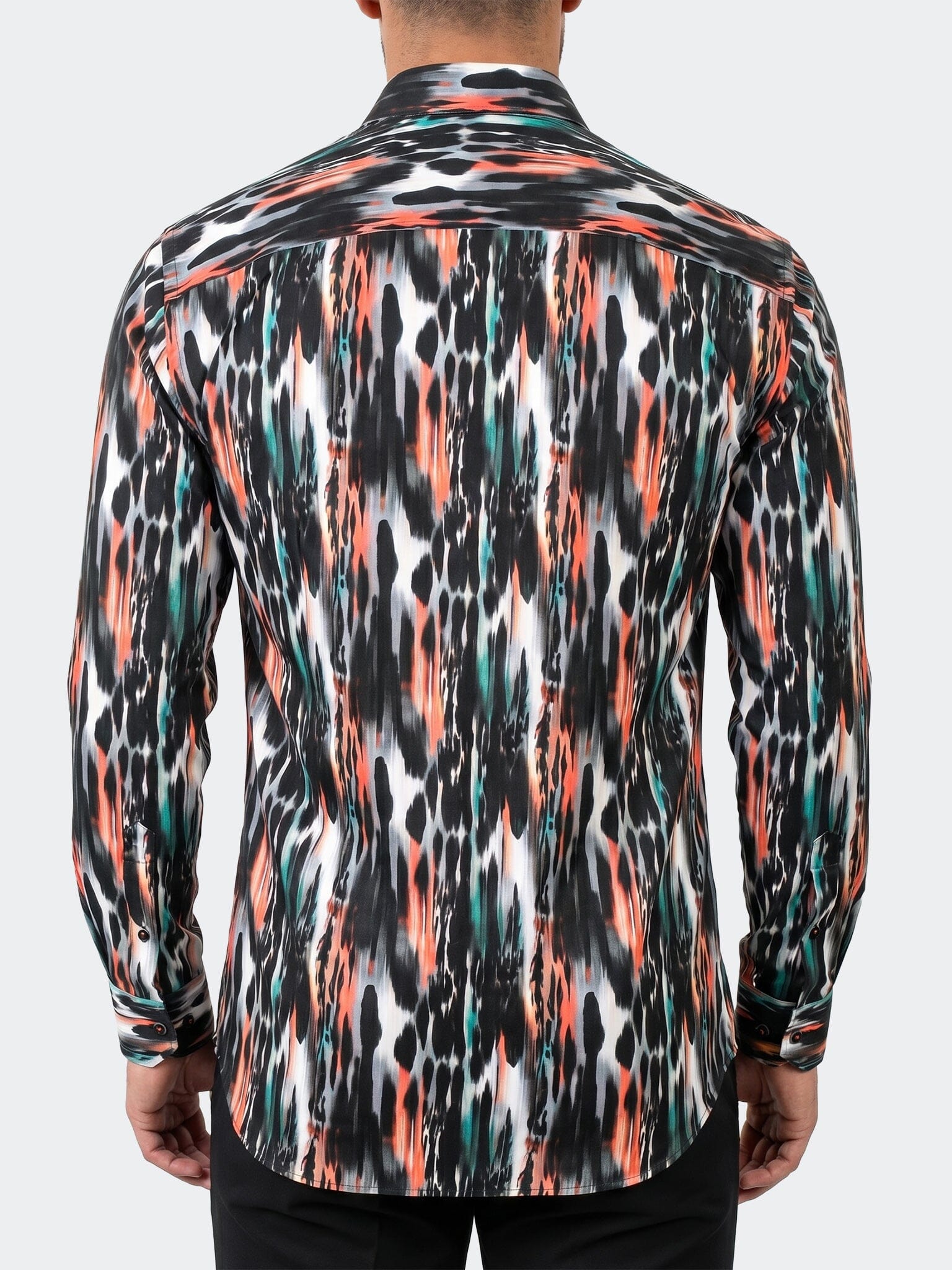 Fibonacci Dress Shirt LS Woven Unknown0215 Black
