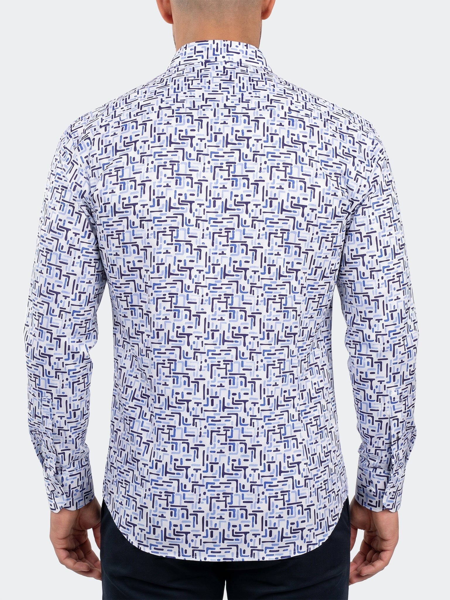 Fibonacci Dress Shirt LS Woven Unknown0220 White