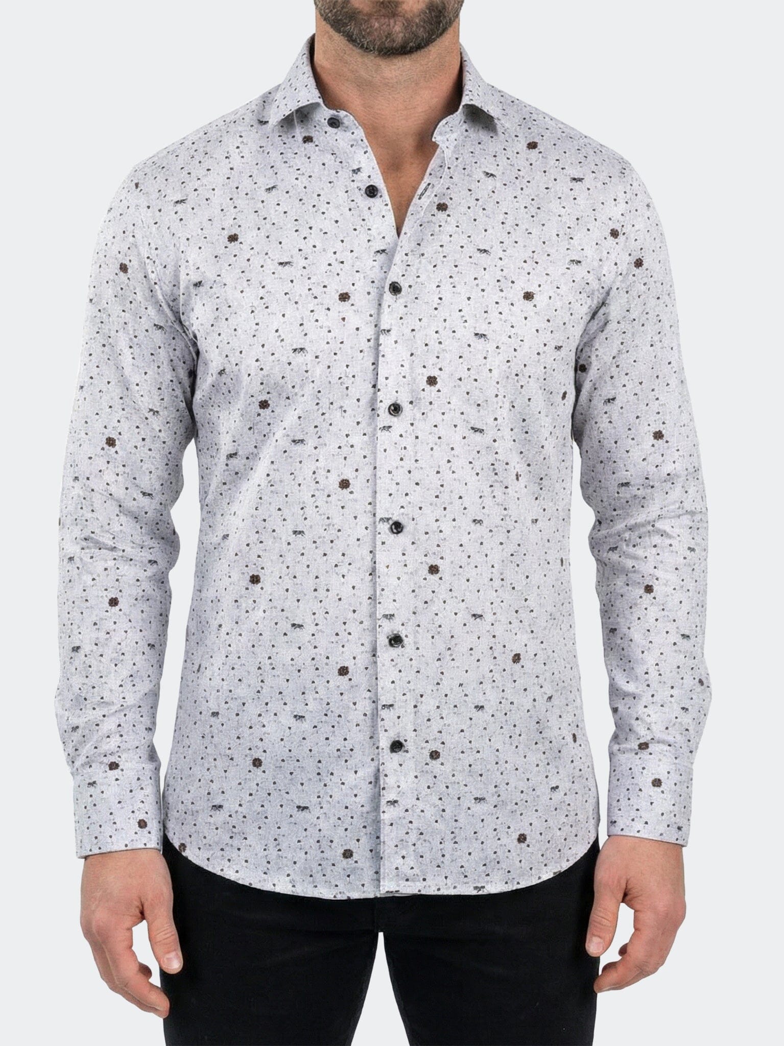 Einstein Dress Shirt LS Woven Unknown0239 White