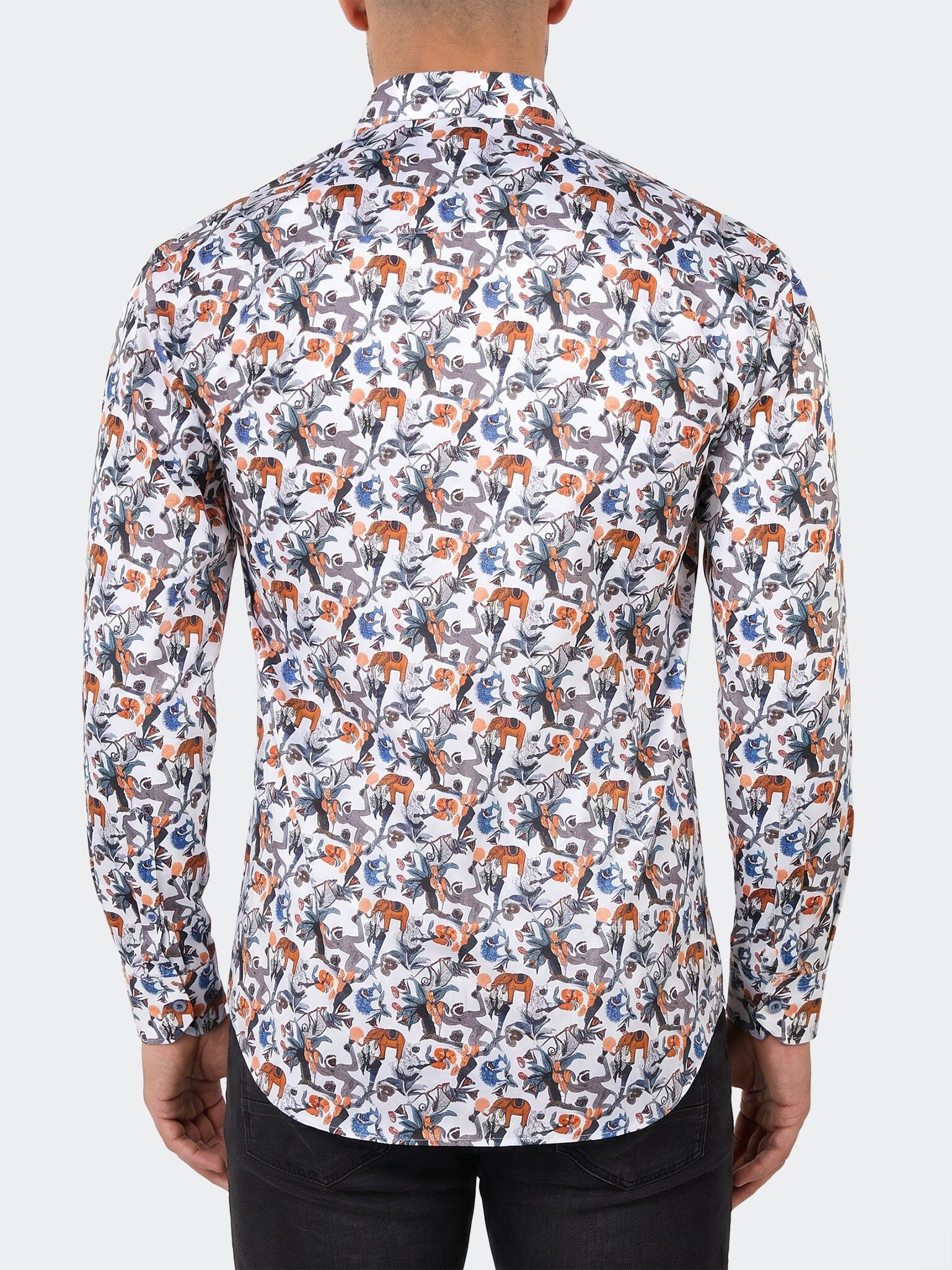 Fibonacci Dress Shirt LS Woven Unknown0240 White