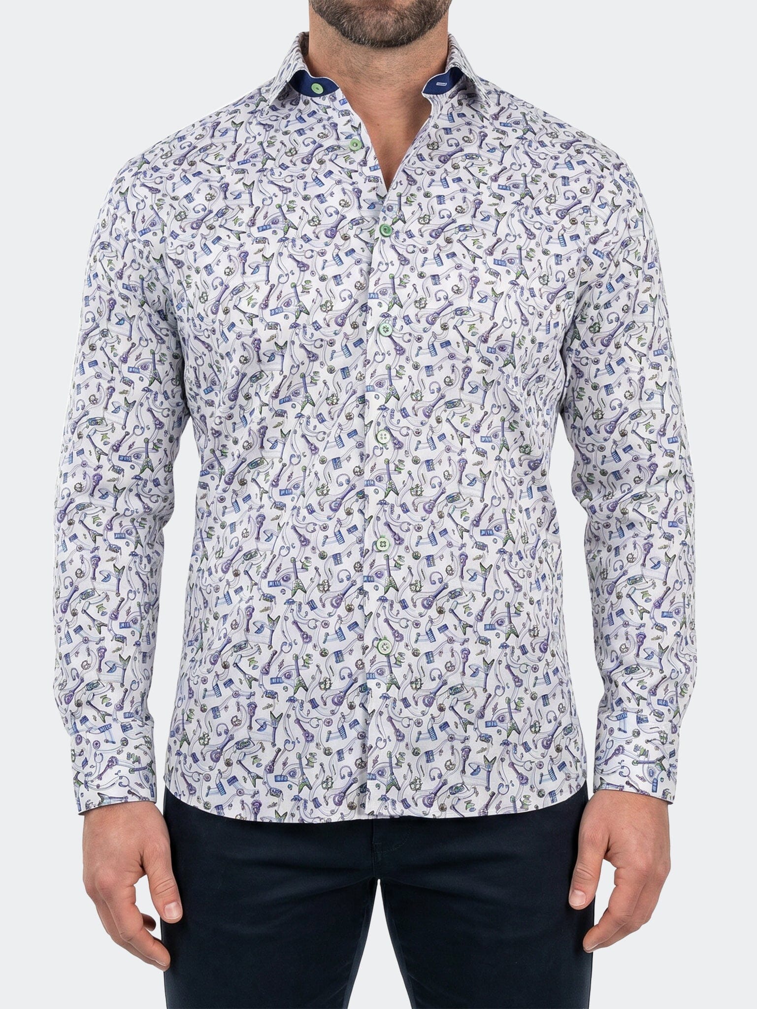 Einstein Dress Shirt LS Woven Unknown0248 White