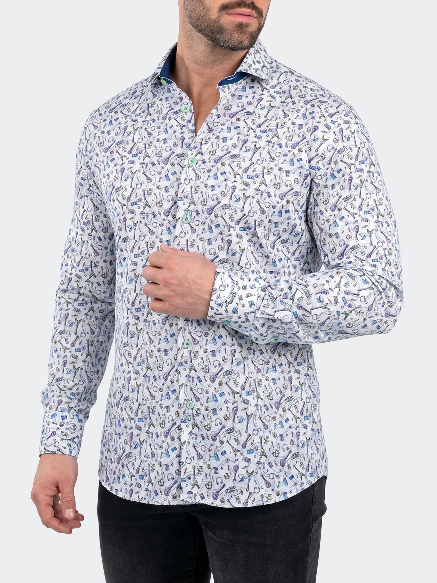 Einstein Dress Shirt LS Woven Unknown0248 White