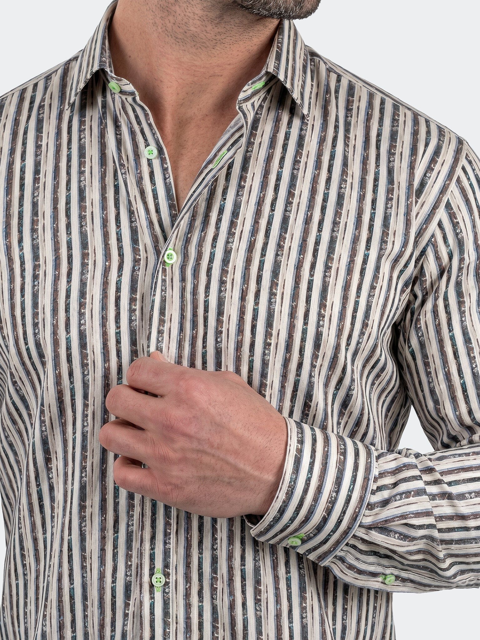 Fibonacci Dress Shirt LS Woven Unknown0257 Multi