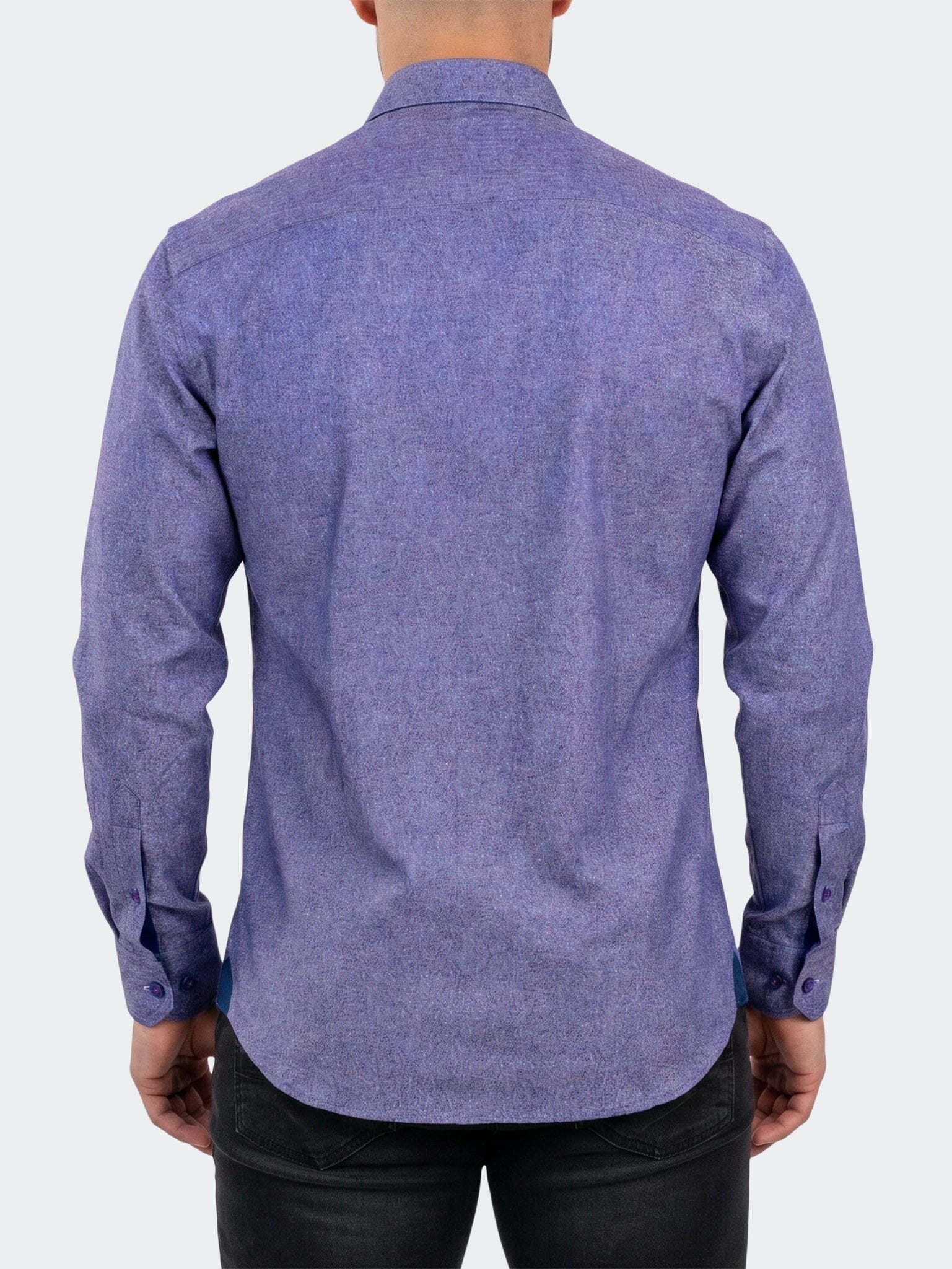 Einstein Dress Shirt LS Stretch Unknown3004 Blue