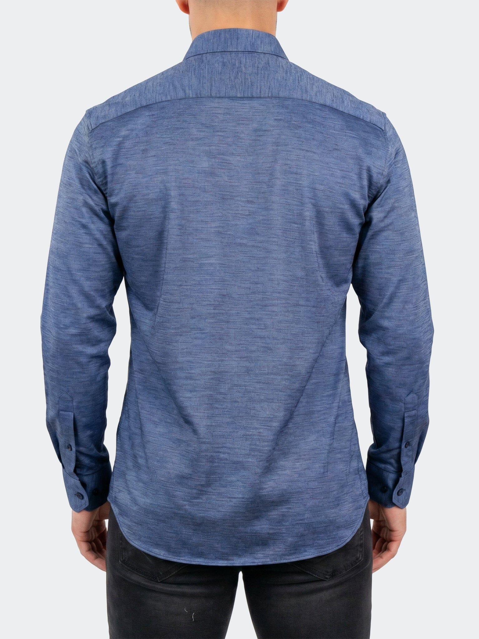 Einstein Dress Shirt LS Stretch Unknown3017 Blue