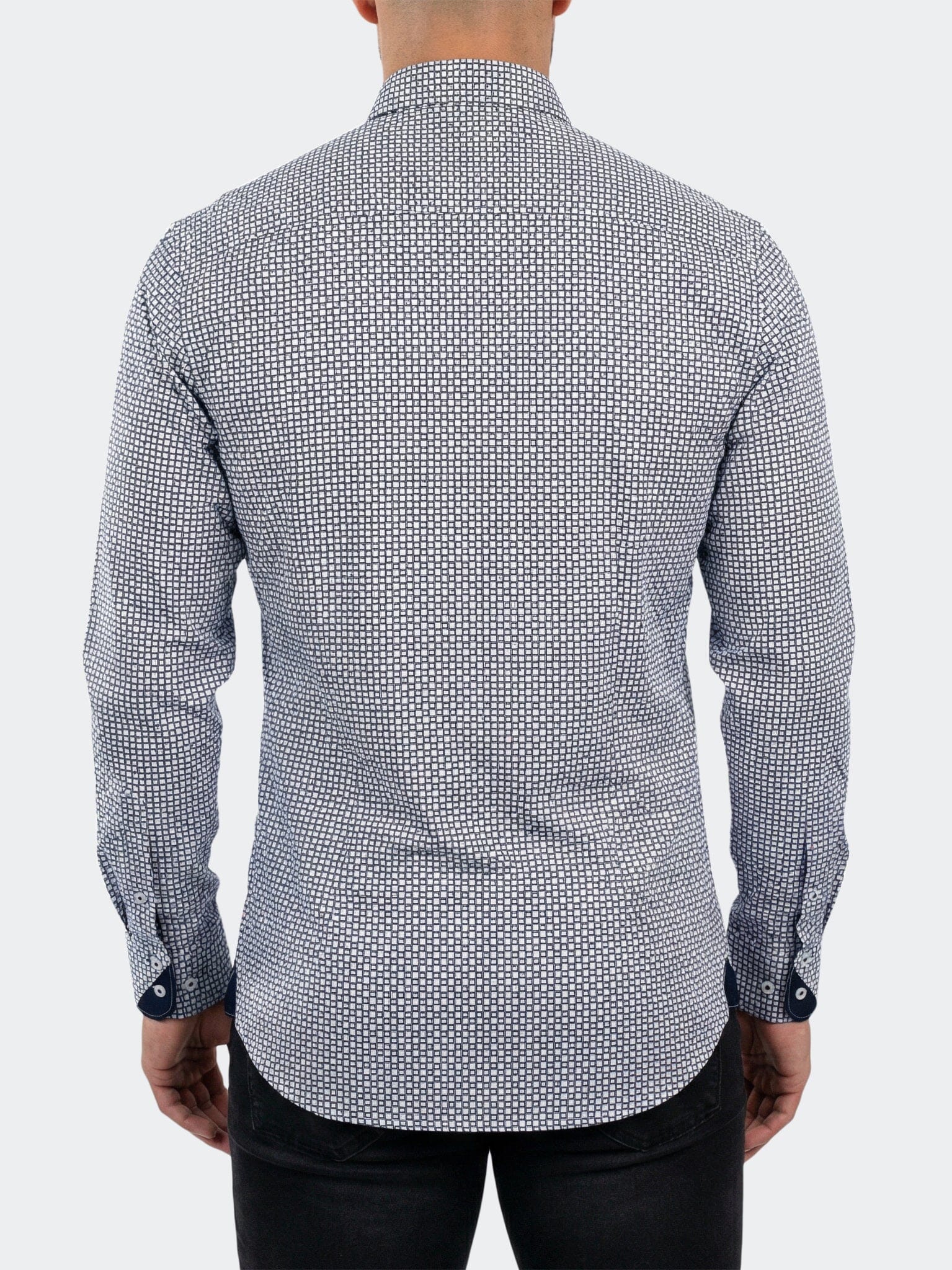 Einstein Dress Shirt LS Stretch Unknown3034 White