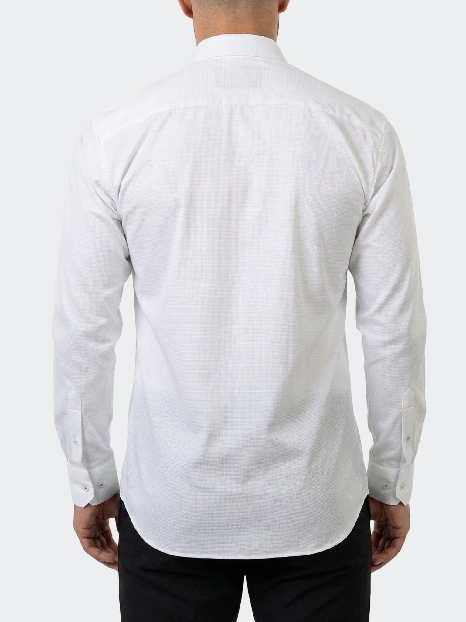Einstein Dress Shirt LS Stretch Unknown3052 White