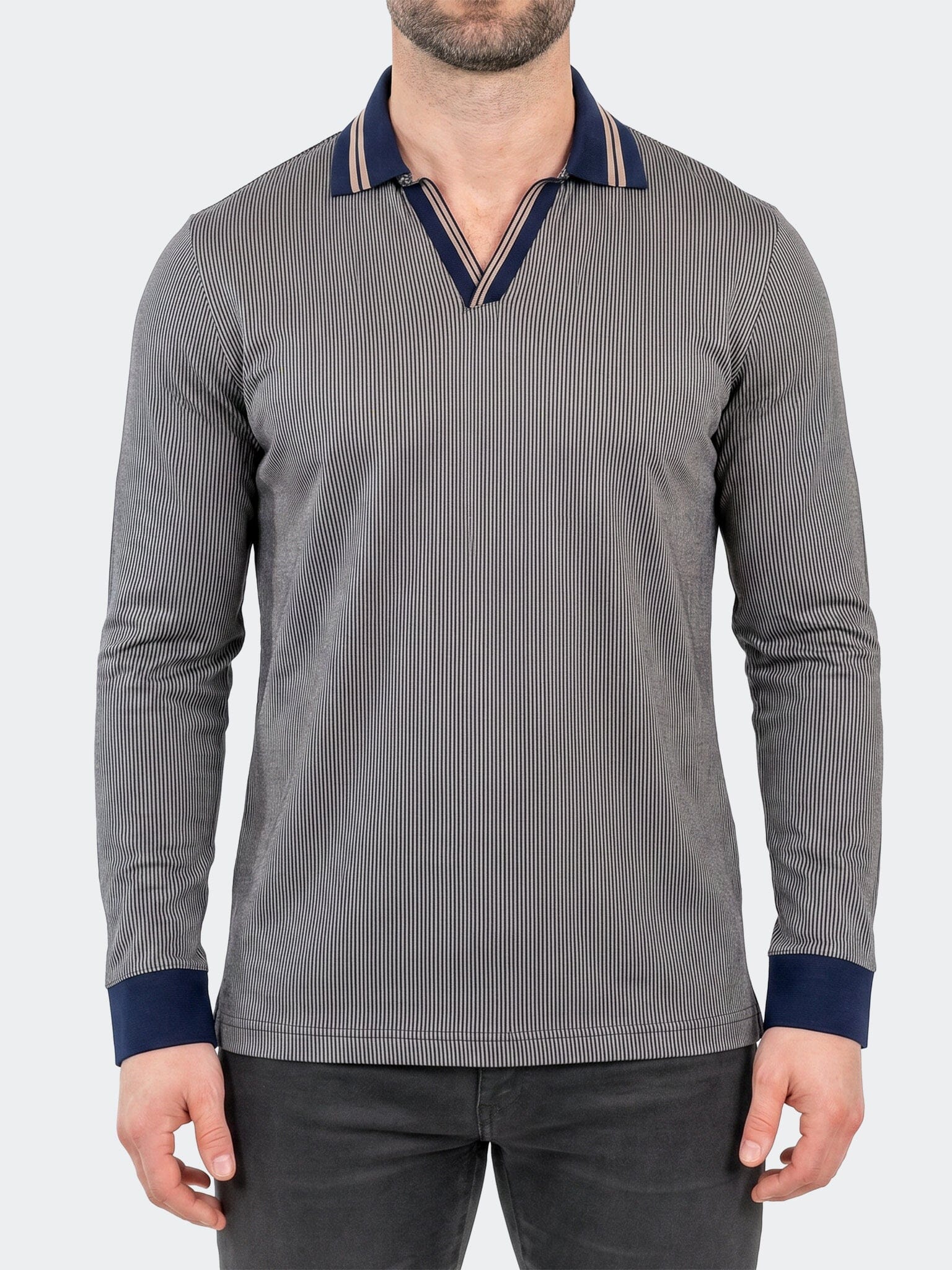 Polo SS Knitted Unknown 0001 Brown