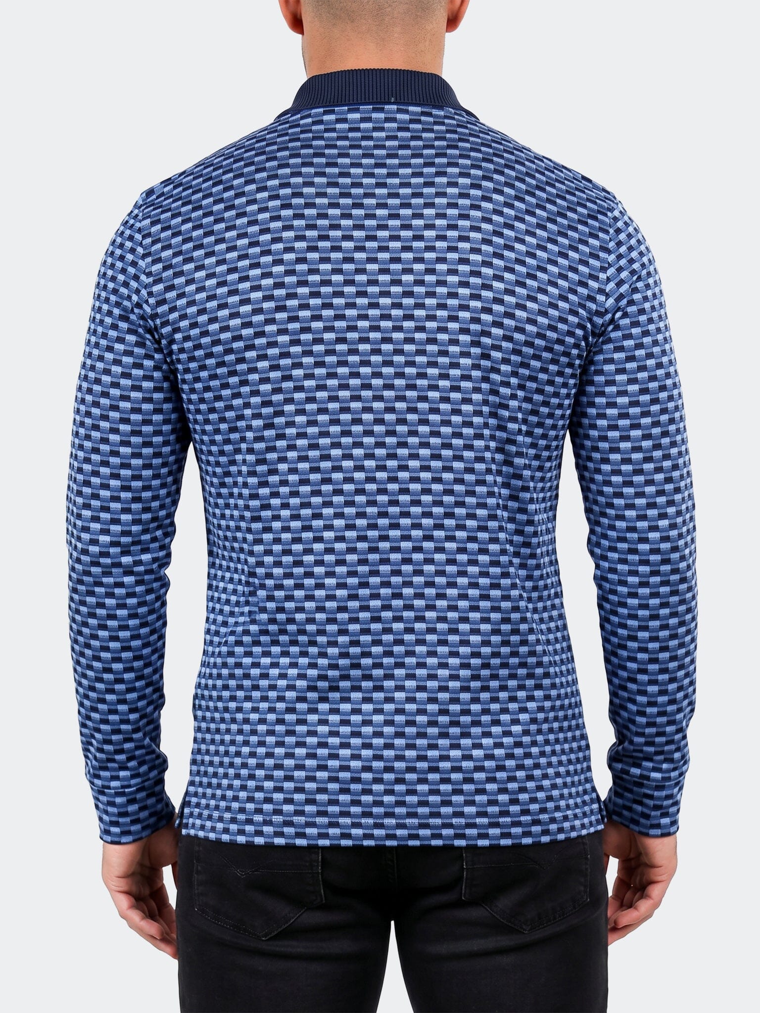 Polo KnitRib Unknown002 Blue